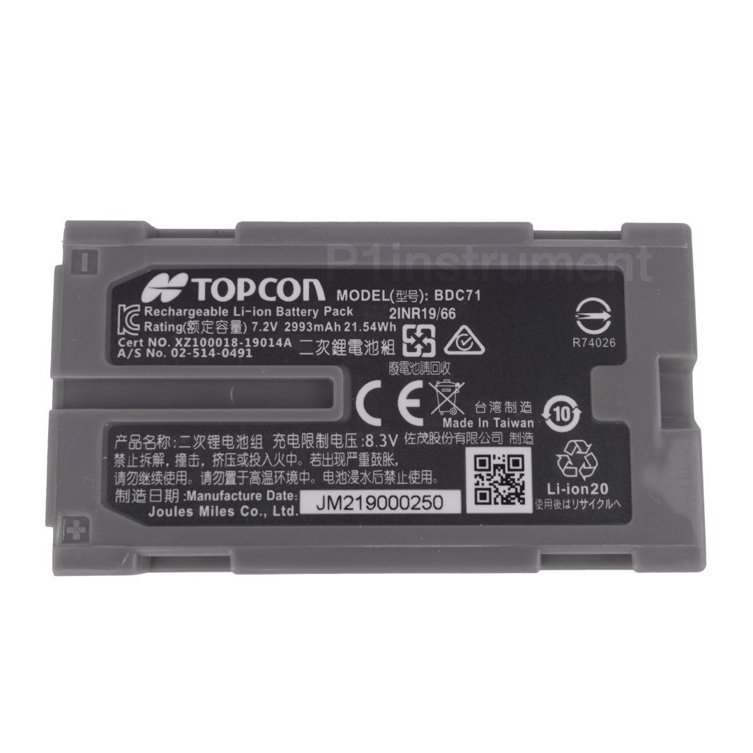 Аккумулятор topcon bdc71 Аккумулятор topcon bdc71