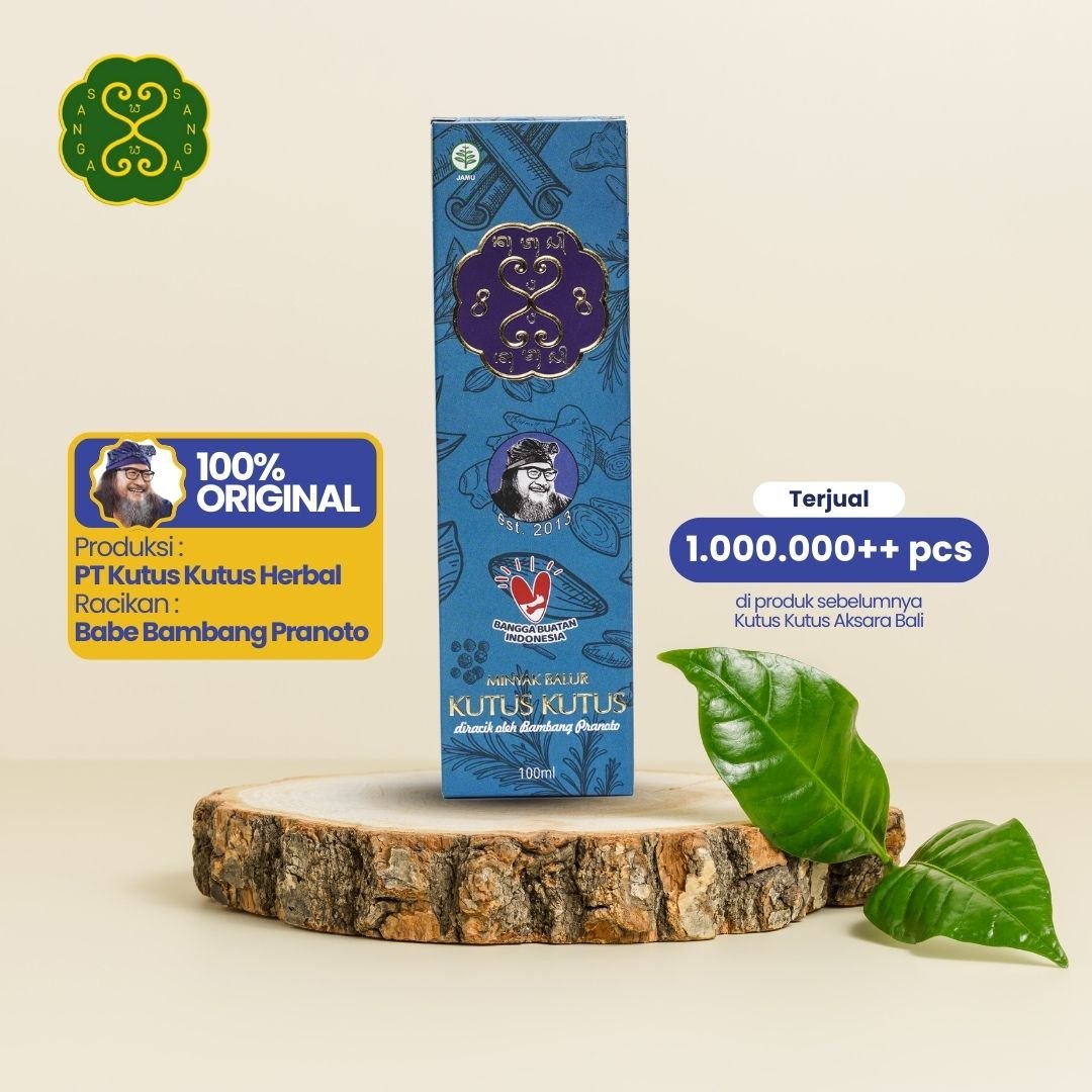 3本Kutus Kutus Original Indonesia Bali Kutus kutus aksara bali healing oil