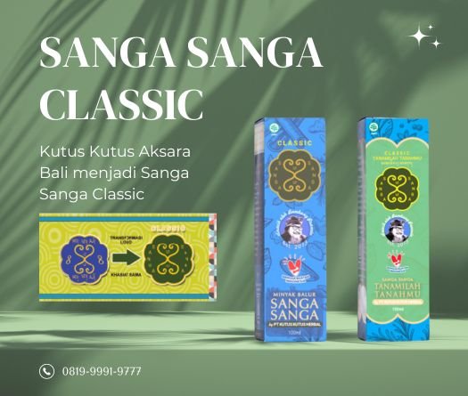 KutusKutus kini menjadi Sanga Sanga Classic yang terbuat dari bahan ...