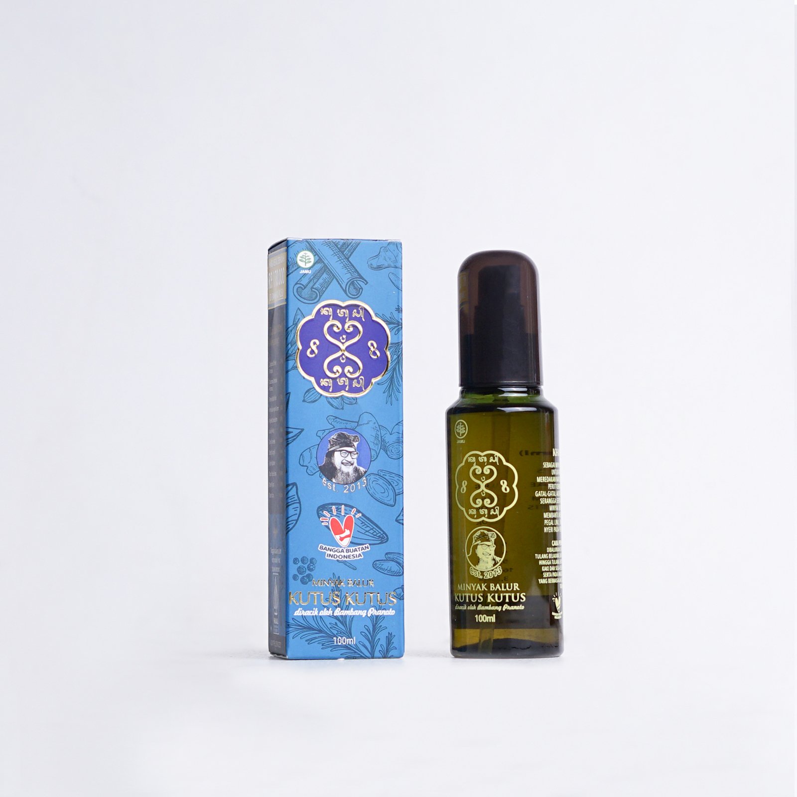 Kutus kutus aksara bali healing oil