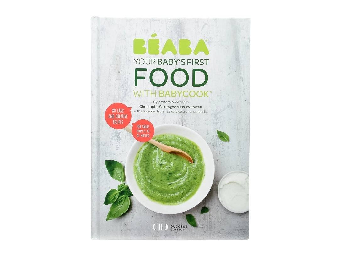 หนังสือสุตรทำอาหาร Beaba Your Baby's First Food Recipe Cook Book