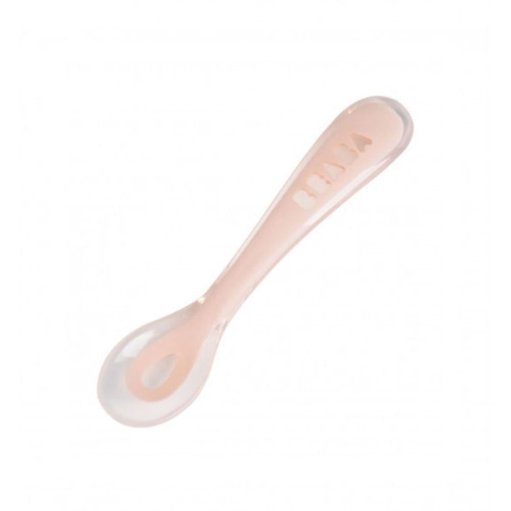 2nd age soft silicone spoon - PINK