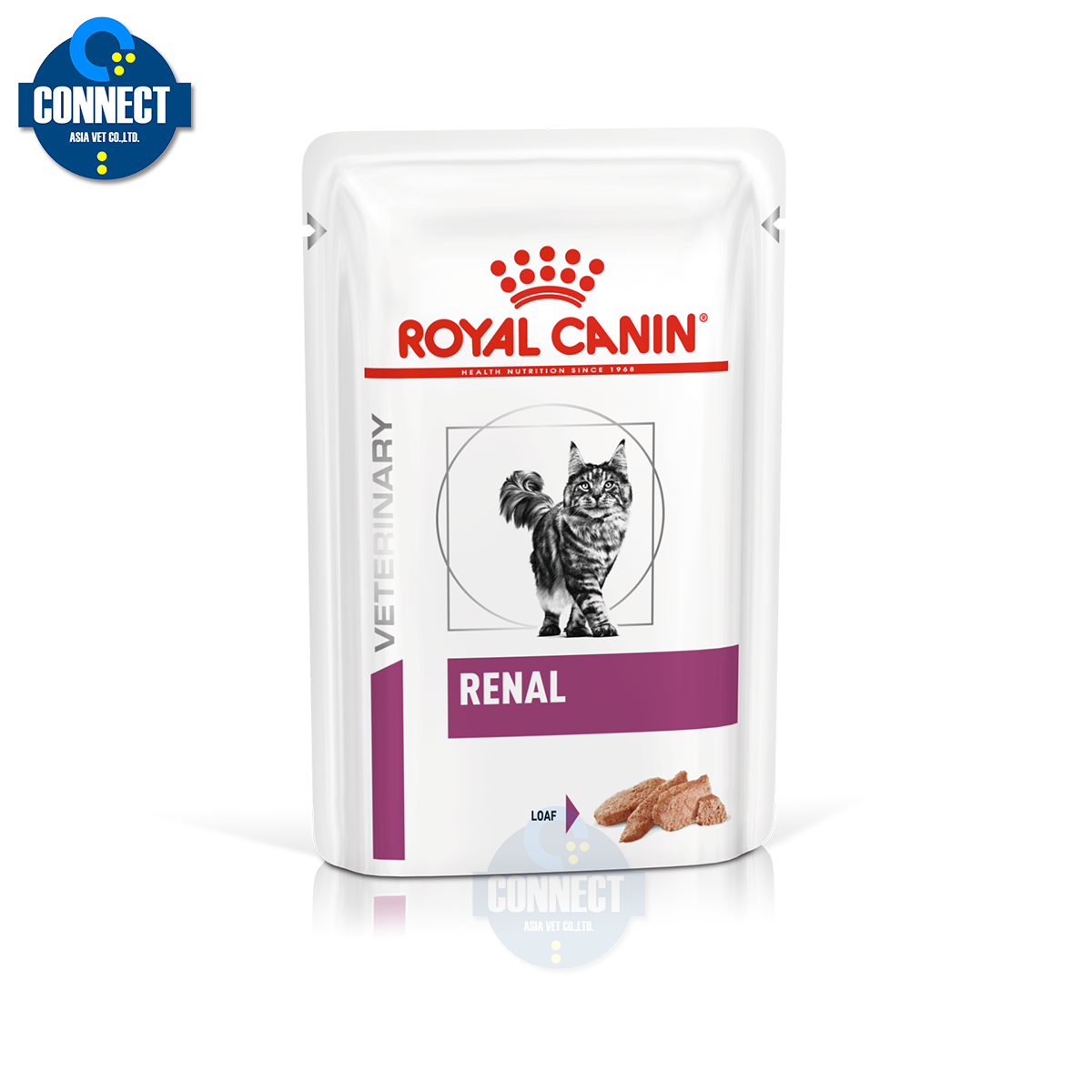 Royal Canin RENAL ขนาดซอง 85 กรัม ( จำนวน 12 ซอง )