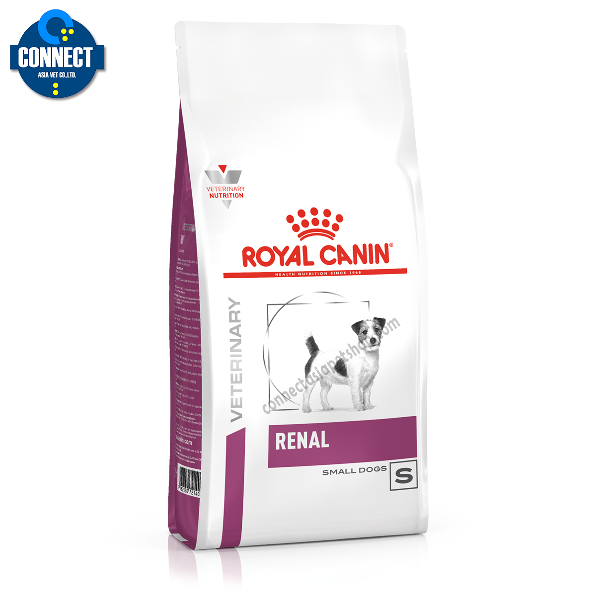Royal Canin RENAL SMALL DOGS สุนัขพันธุ์เล็กโรคไต ขนาดถุง ( 500 g , 1.5 kg , 3.5 kg. )