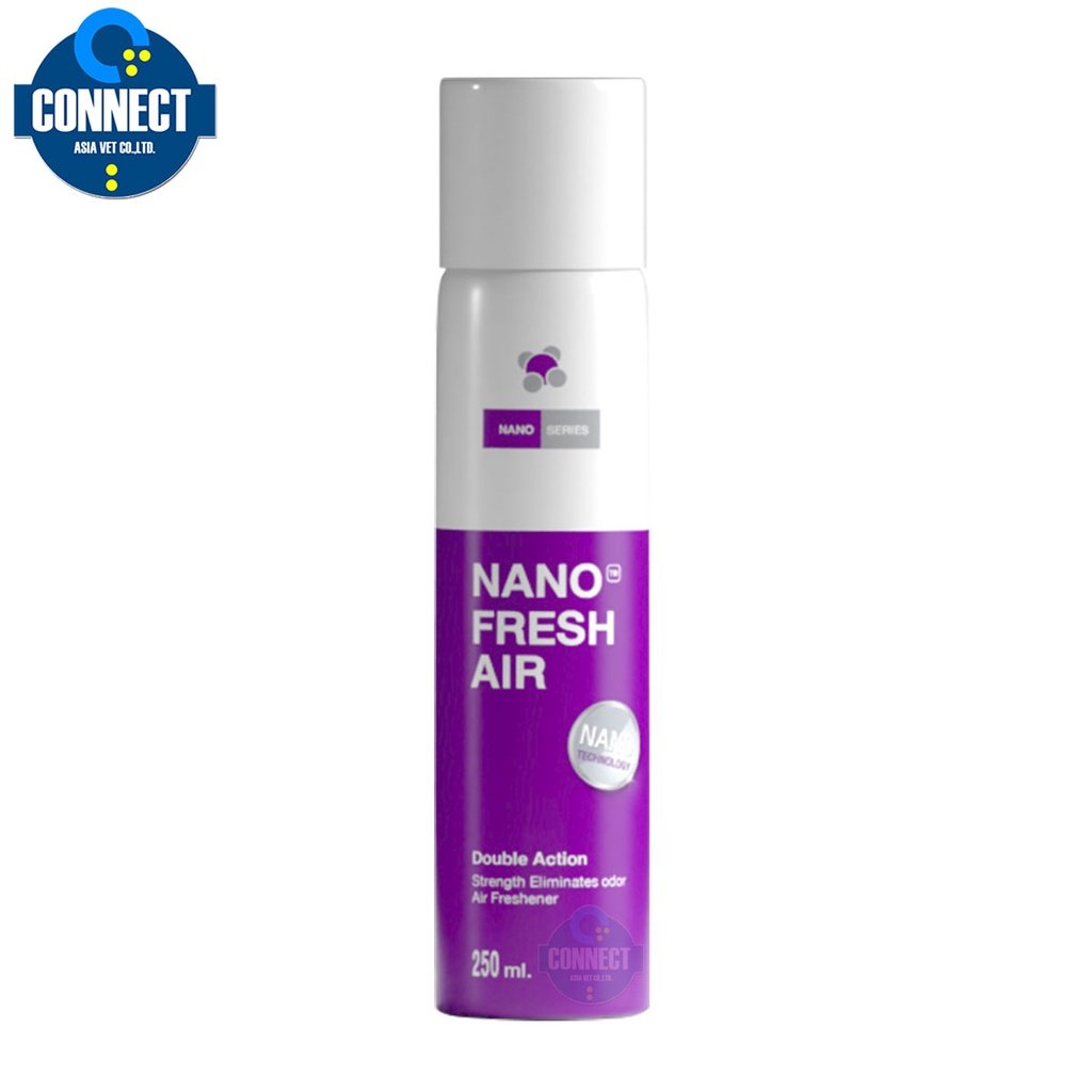 Nano Fresh Air นาโน เฟรช แอร์ สเปรย์ปรับอากาศ กลิ่นฟรุตตี้ ปลอดภัยแม้อยู่กับสัตว์เลี้ยง ขนาด 250 ml.