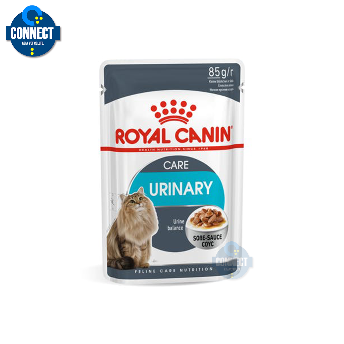 Royal Canin Urinary Care Gravy ขนาด 85 กรัม จำนวน 12 ซอง.