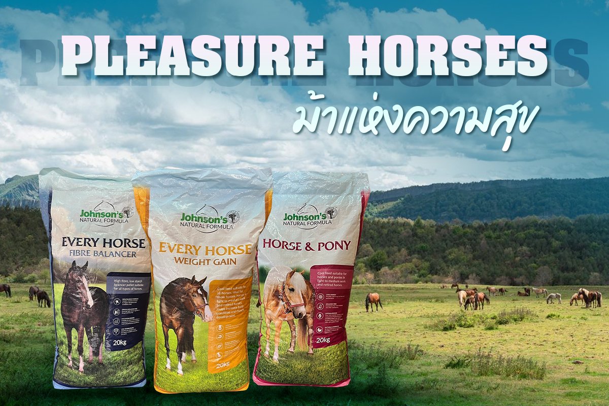 อาหารม้า Johnson's natural formula นำเข้าจากออสเตรเลีย  อาหารม้า Johnson's natural formula นำเข้าจากออสเตรเลีย