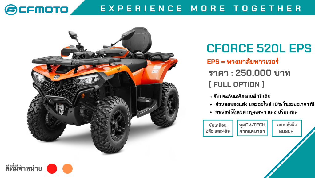 CFmoto ATV NEW X520L