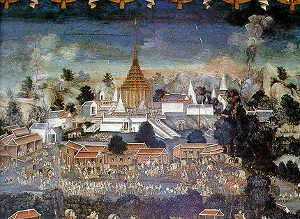 จิตรกรรมวัดมหาสมณาราม  สะท้อนแหล่งจาริกแสวงบุญ  3  ชนชั้น จิตรกรรมวัดมหาสมณาราม  สะท้อนแหล่งจาริกแสวงบุญ  3  ชนชั้น