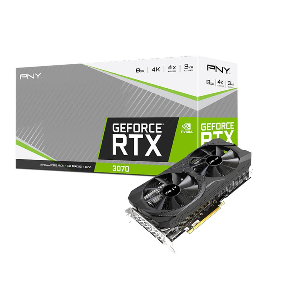PNY GeForce RTX™ 3070 8GB UPRISING Dual Fan(LHR)