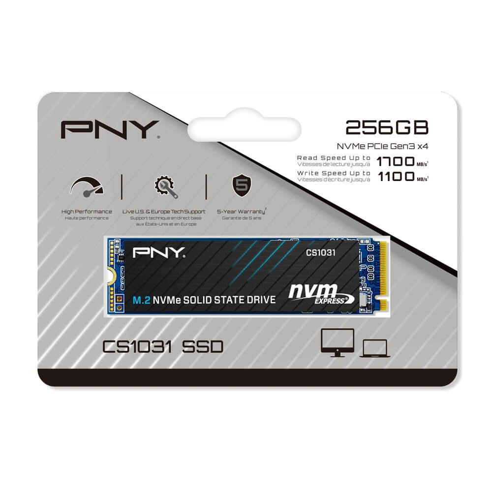 PNY CS1031 M.2 NVMe 256GB SSD
