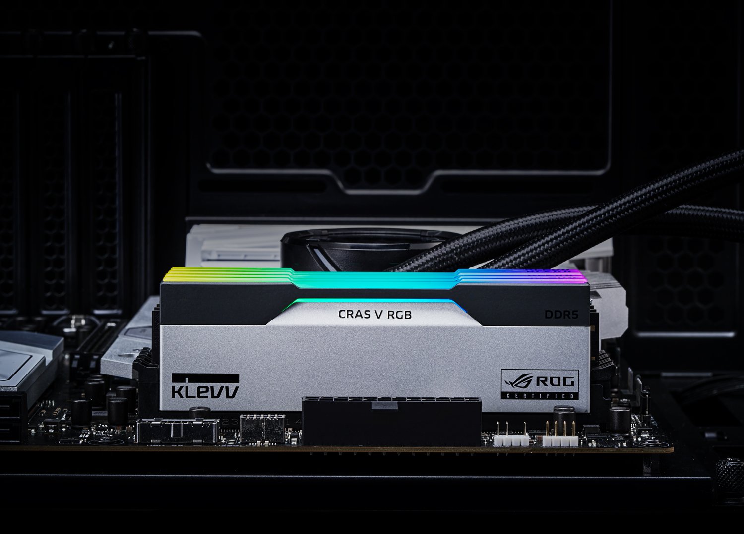 KLEVV CRAS V RGB DDR5 Gaming OC Memory - 64GB (32GBx2) 6000MHz
