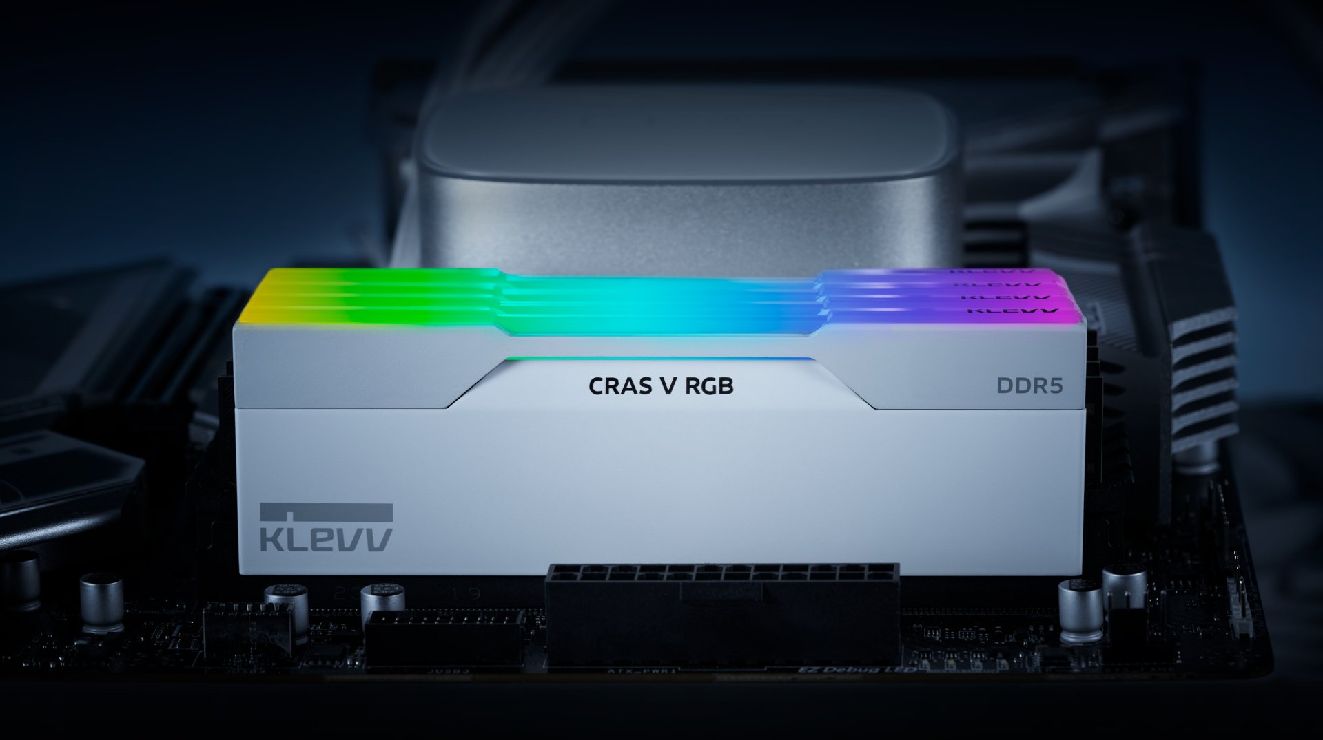KLEVV CRAS V RGB DDR5 Gaming OC Memory - 32GB (16GBx2) 6400MHz CL30 ...