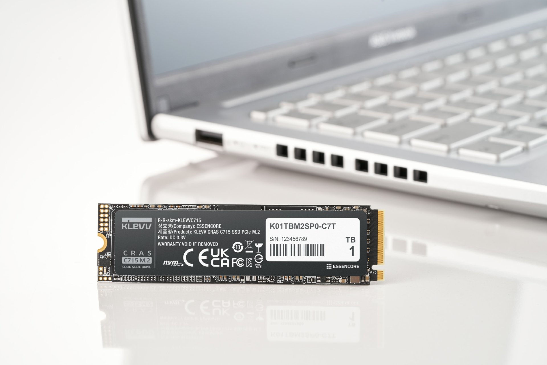Klevv Ssd KLEVV CRAS C910G M.2 NVMe PCIe Gen4x4 SSD - 1 TB