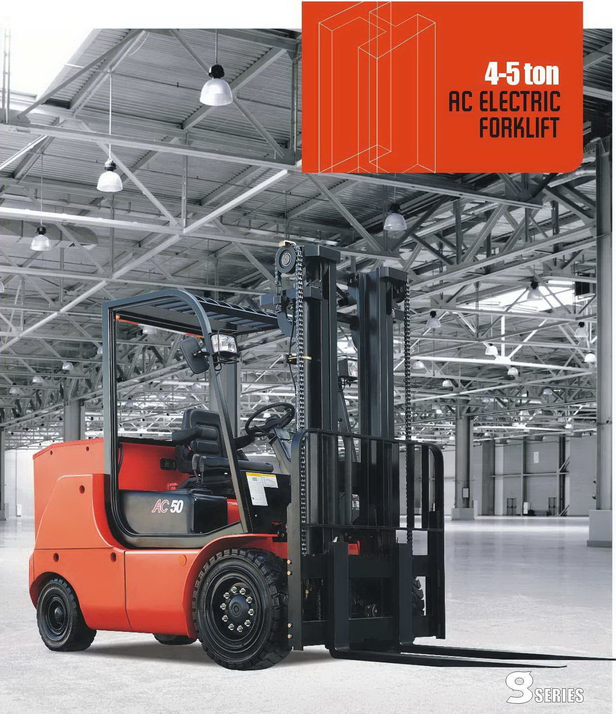4-5 ton AC ELECTRIC FORKLIFT