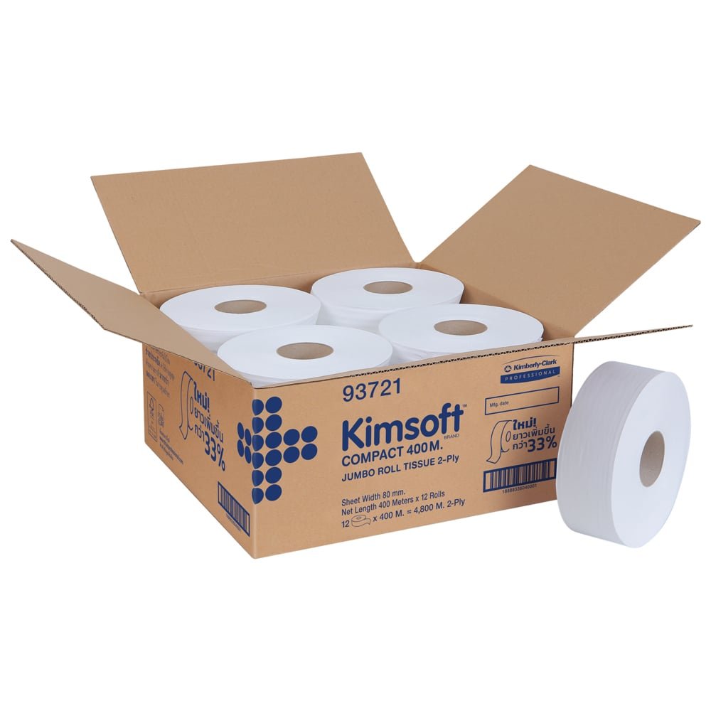 93721 KIMSOFT COMPACT JRT 2 PLY 400M