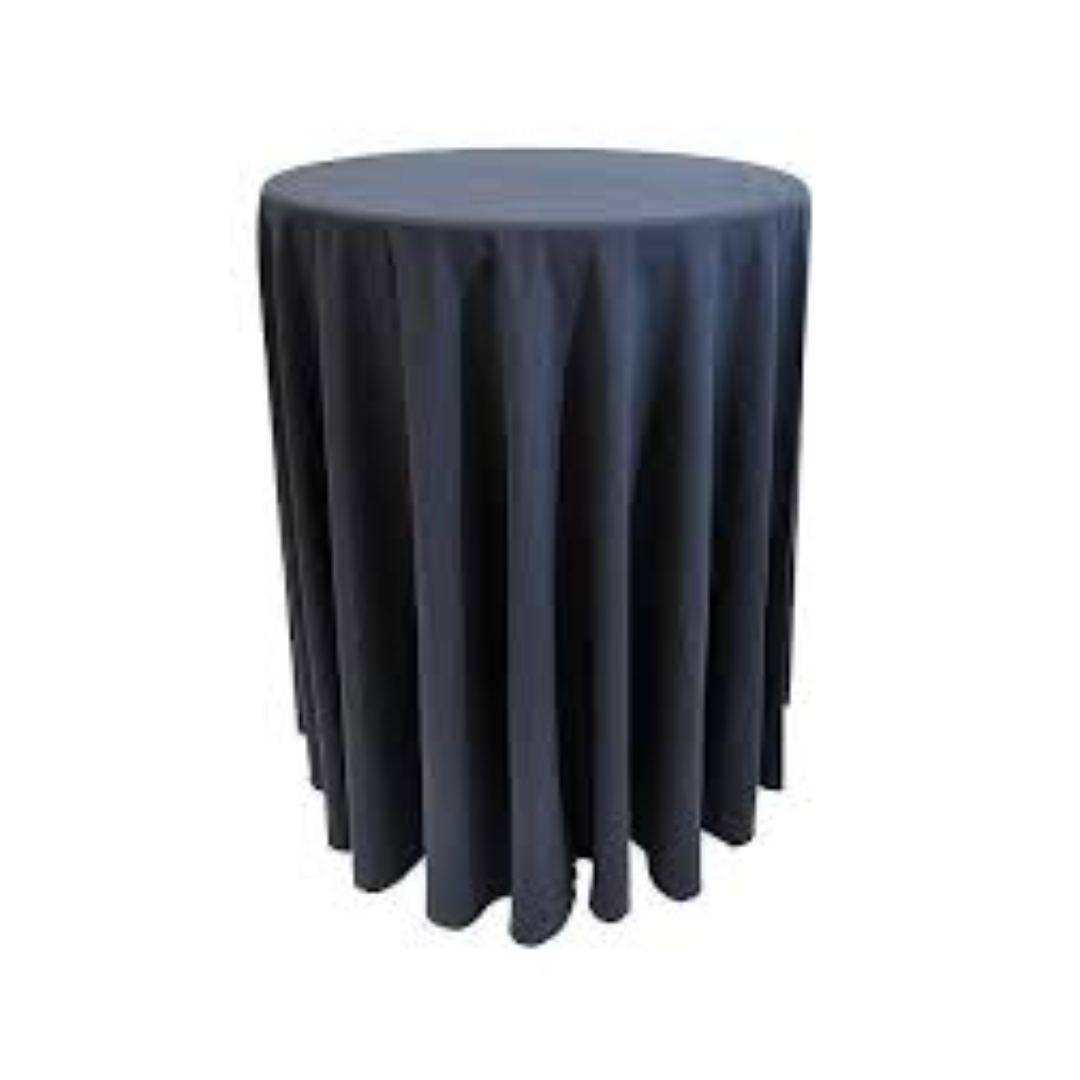 เช่าโต๊ะค็อกเทลคลุมผ้าสีดำแบบปล่อยชาย
