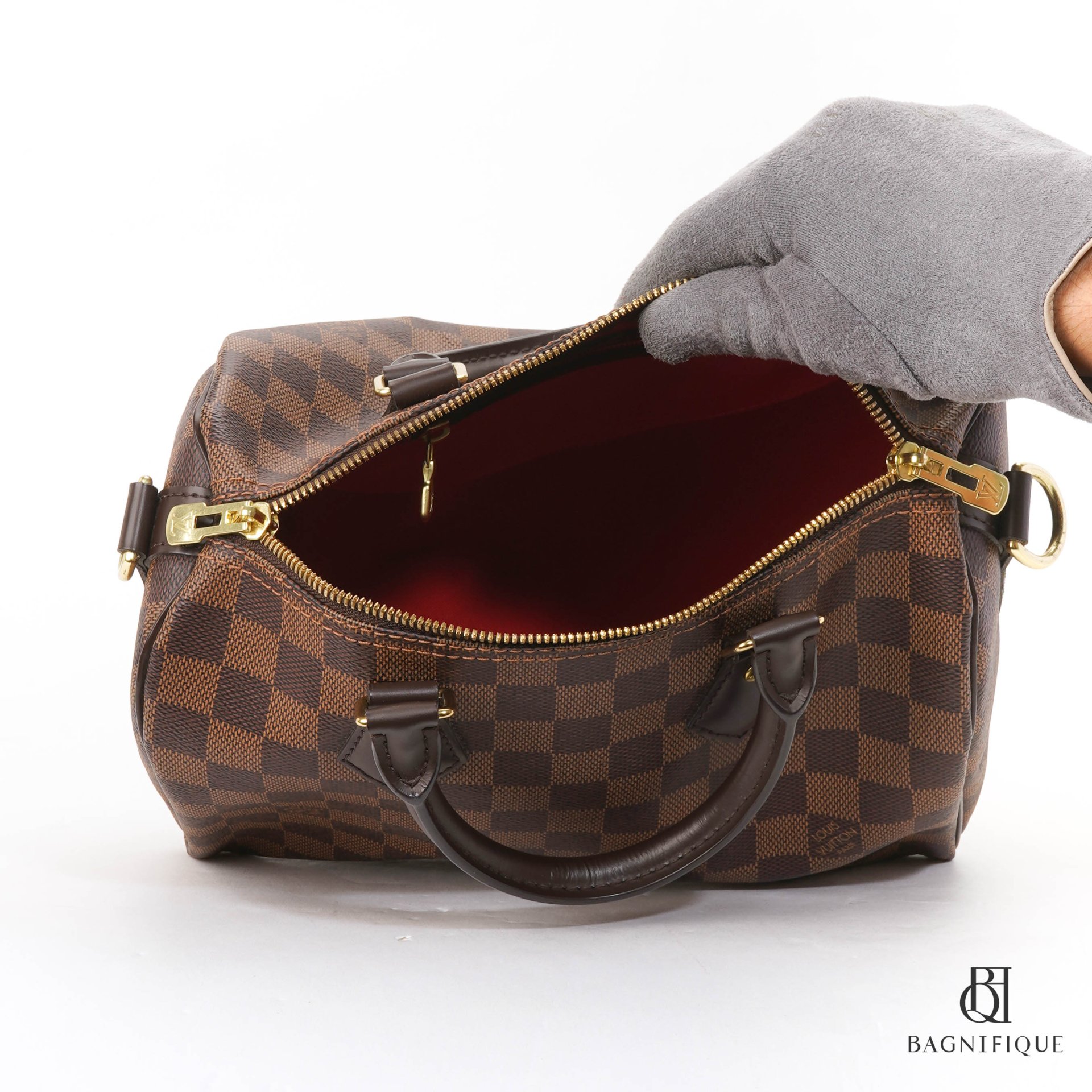 LOUIS VUITTON WESTMINSTER 25 BROWN DAMIER MONOGRAM GHW - bagnifiquethailand