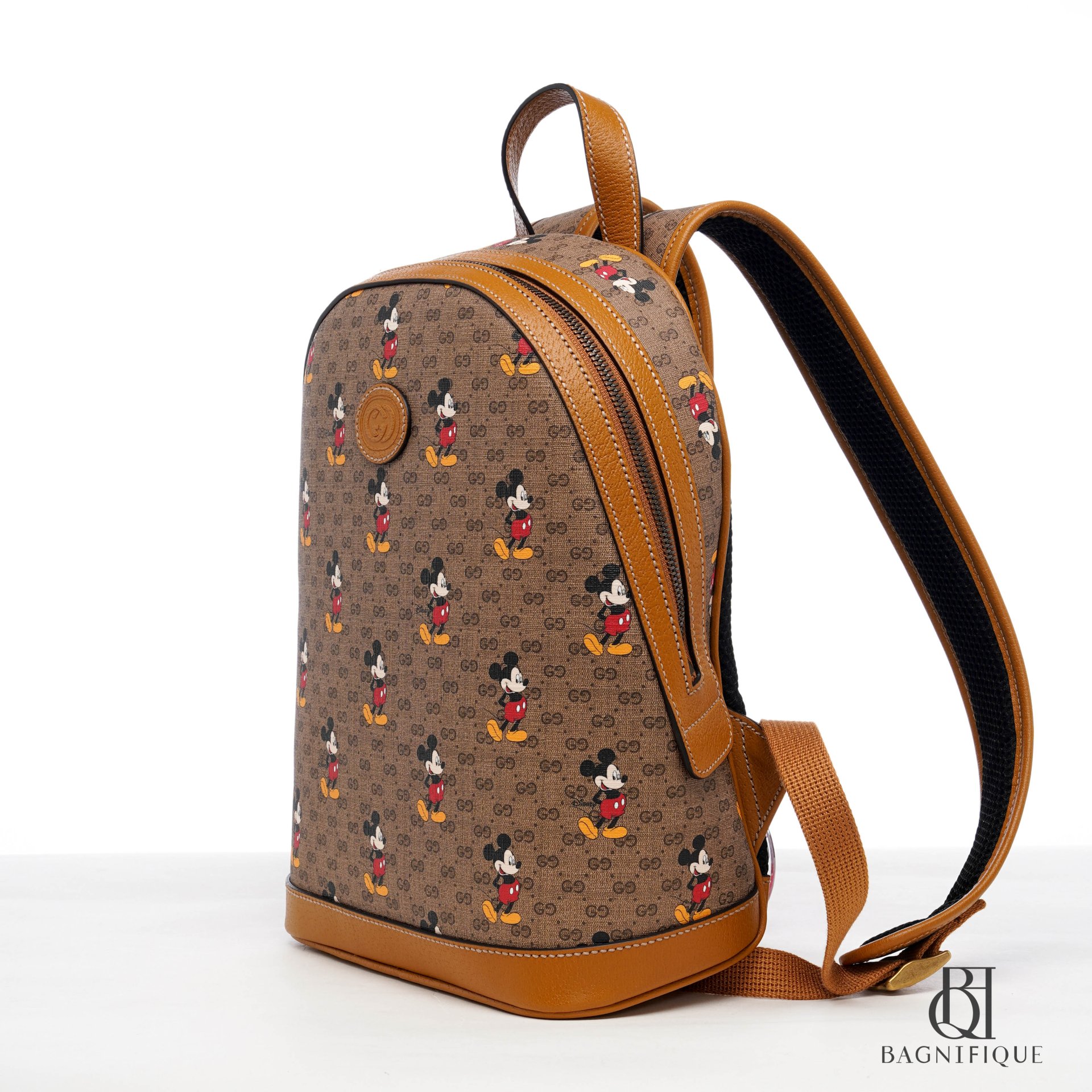 Gucci X Disney Mickey Mouse-Print Backpack