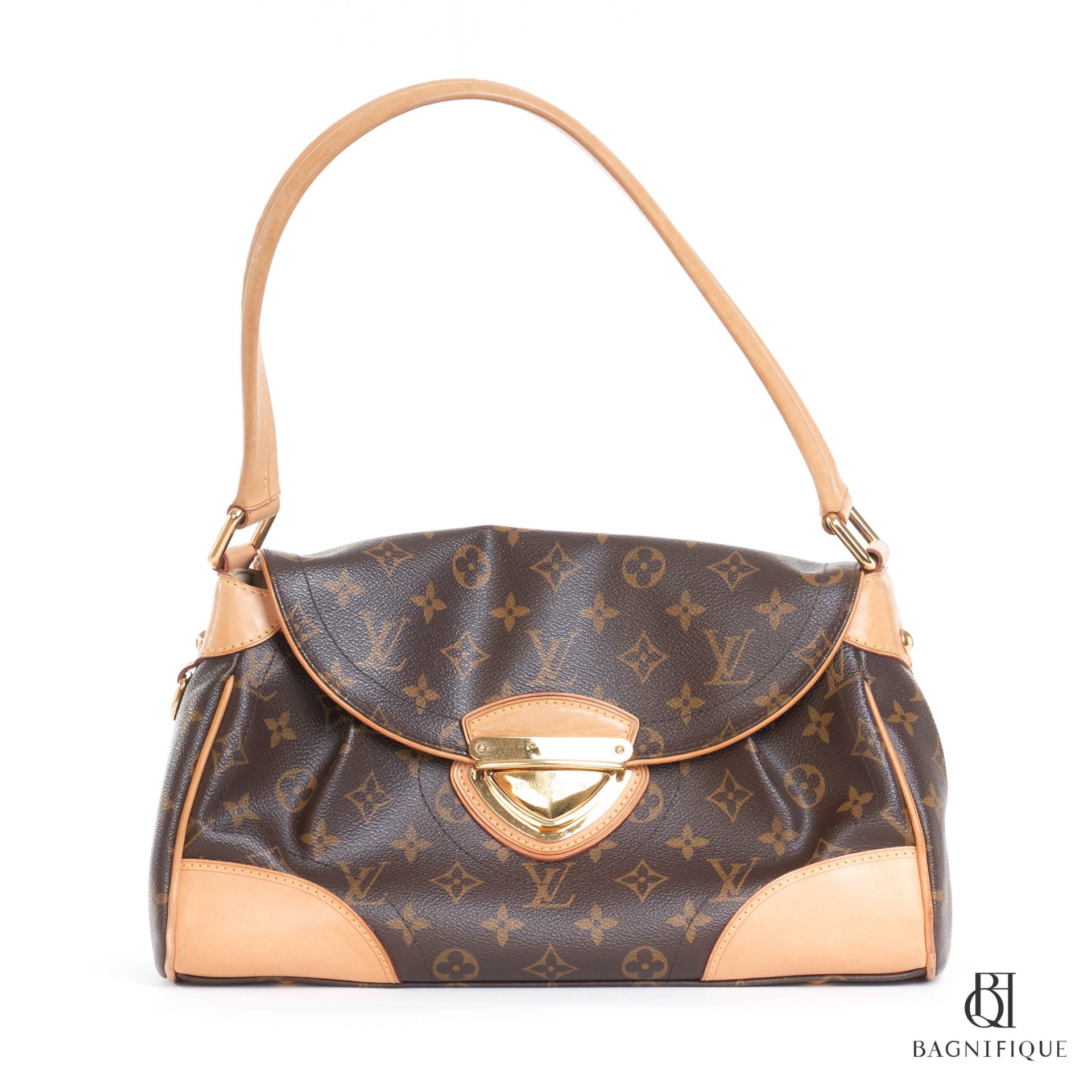 LV BEVERLY MM EBENE MONOGRAM CANVAS GHW - bagnifiquethailand