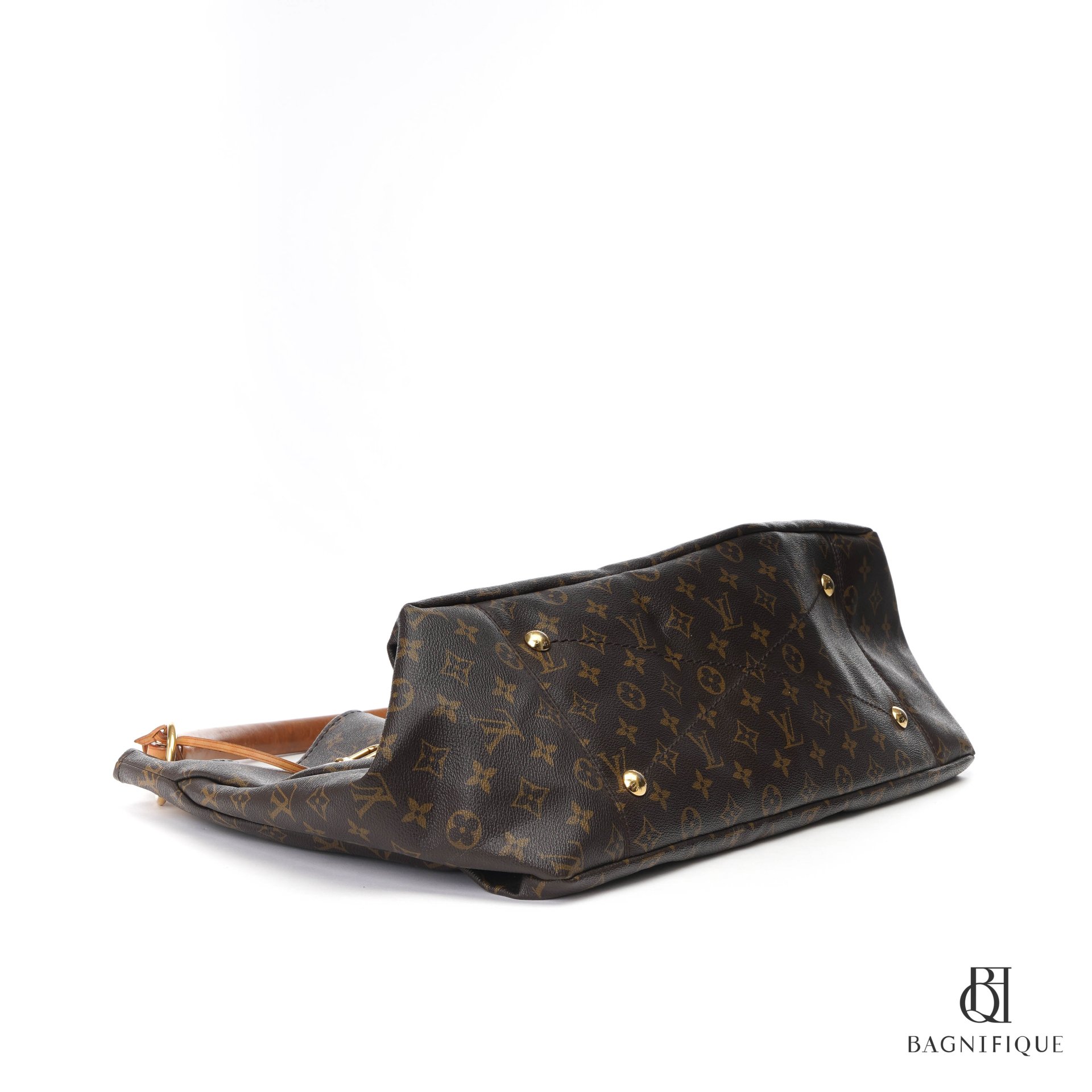 LV ARTSY GM BROWN MONOGRAM CANVAS GHW - bagnifiquethailand