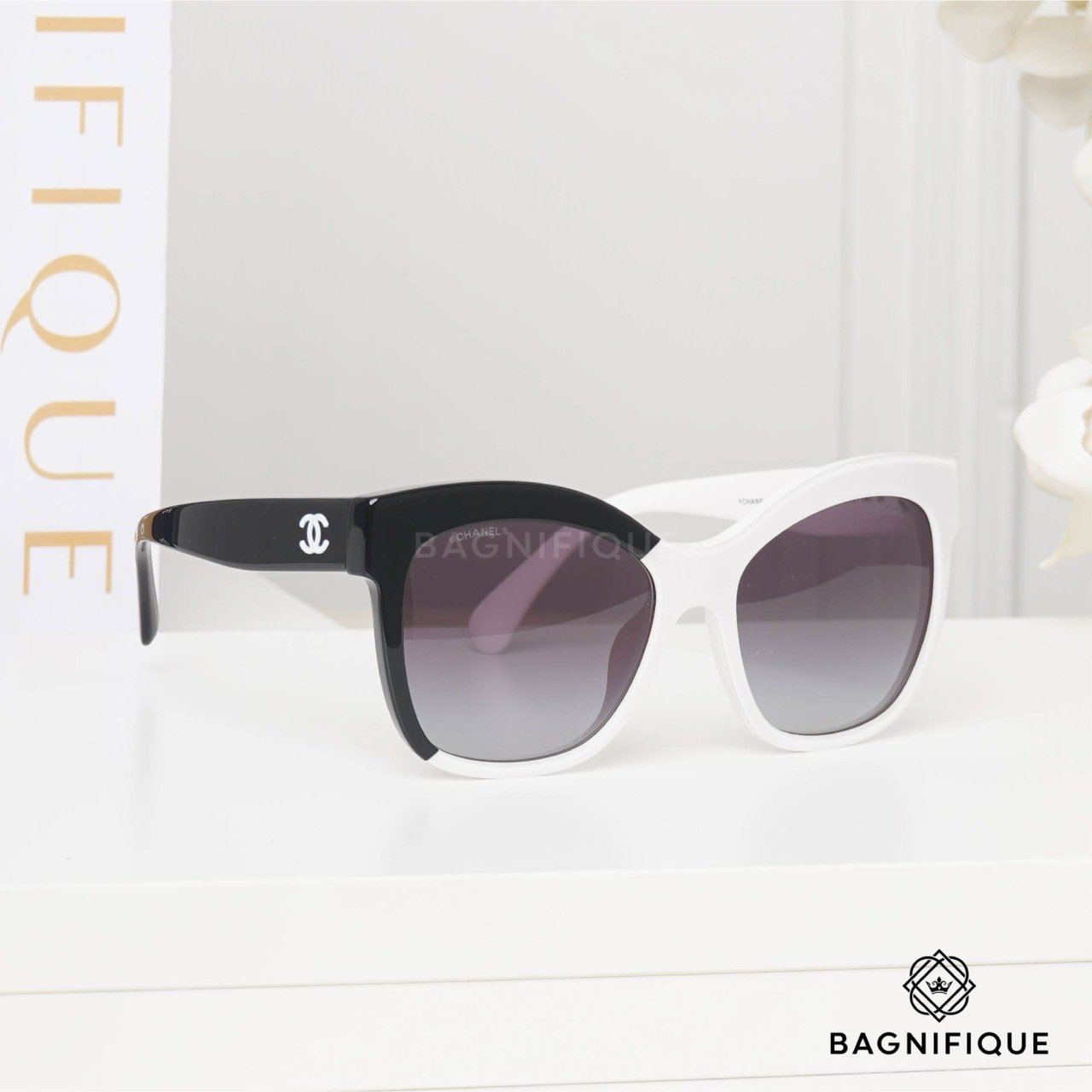 CHANEL 5210Q Square Acetate  Lambskin Sunglasses  Fashion Eyewear