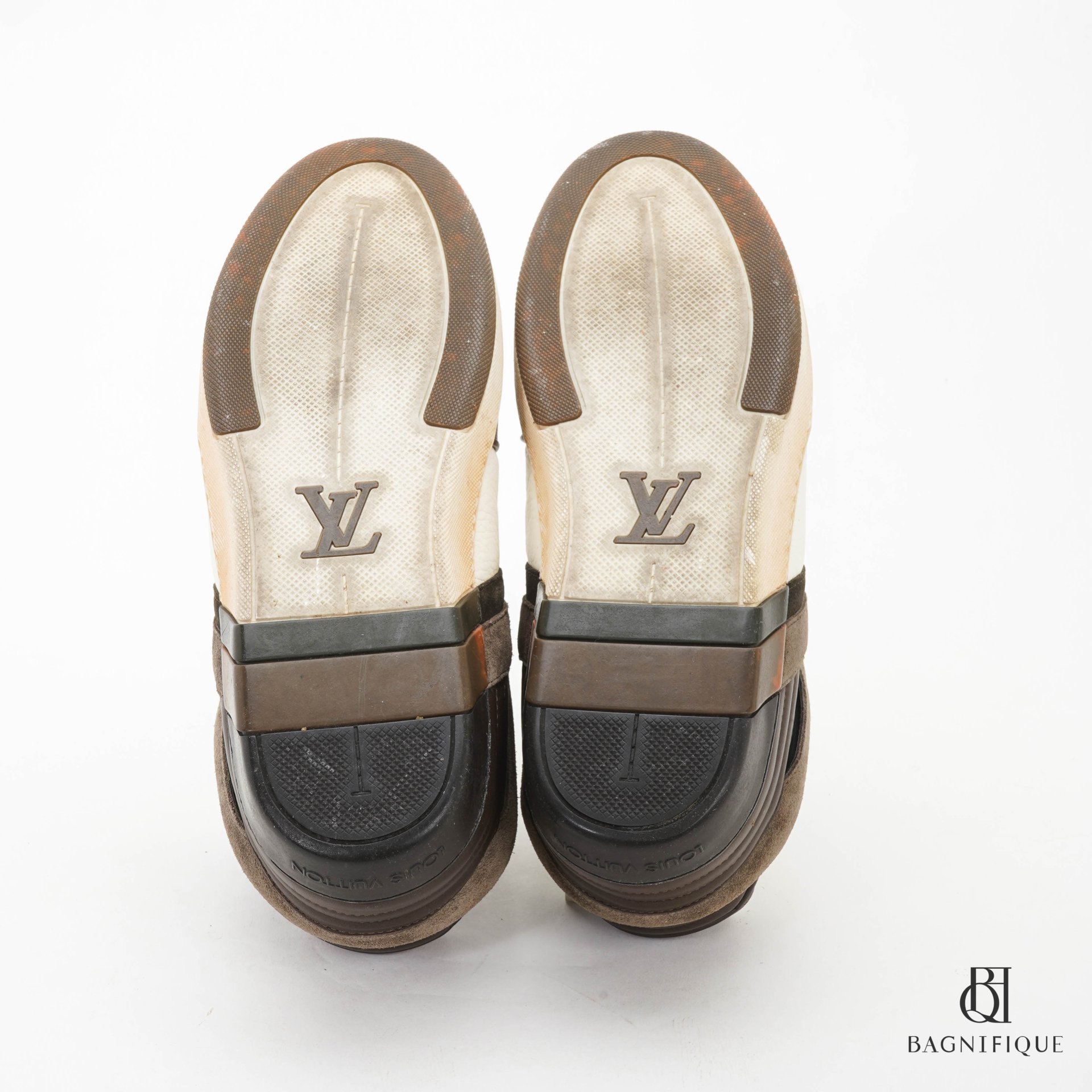 LOUIS VUITTON SNEAKERS 9_ BROWN DAMIER - bagnifiquethailand