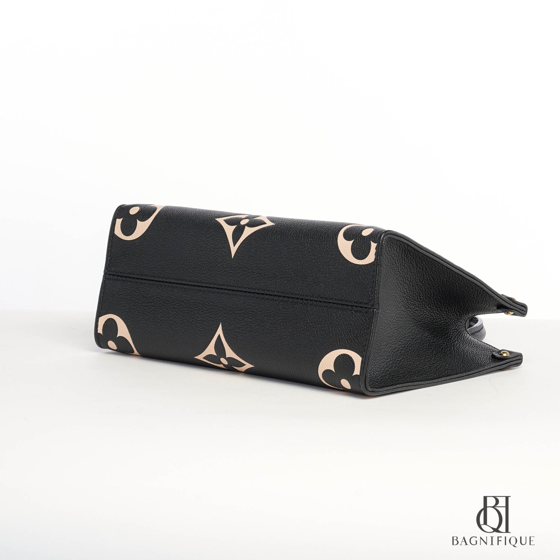 LV ON THE GO BLACK GIANT MONOGRAM CALF GHW - bagnifiquethailand