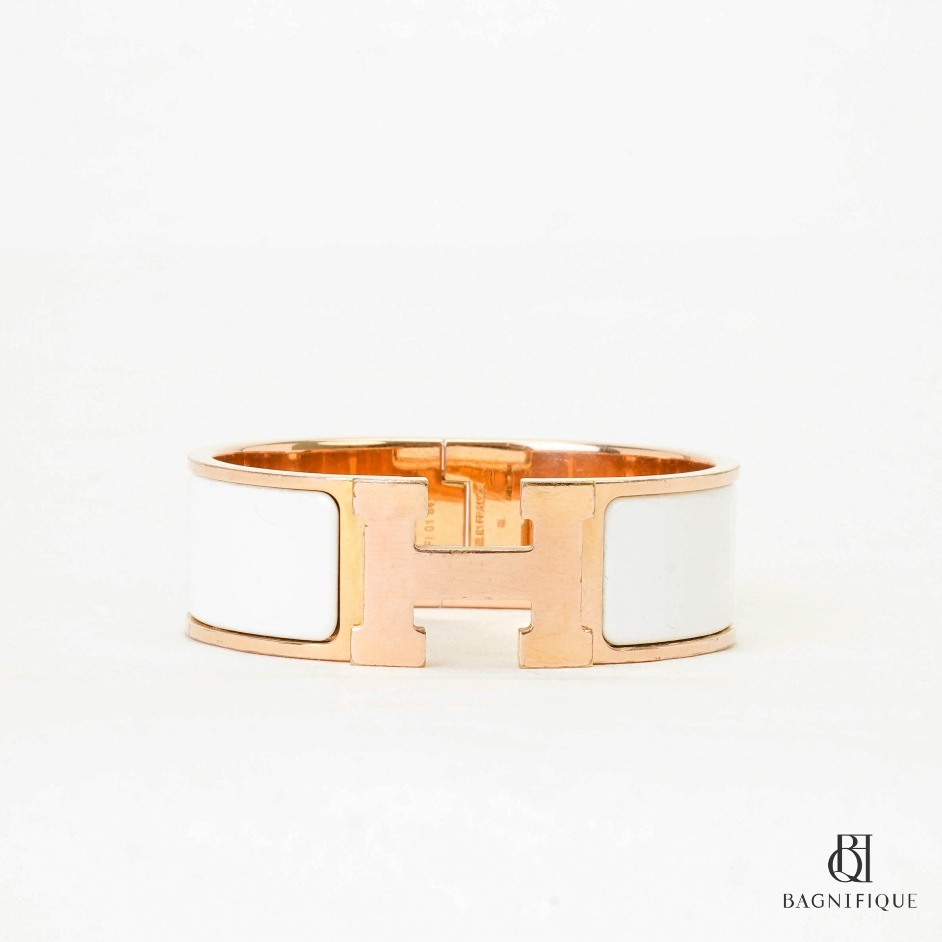 HERMES CLIC CLAC 2 CM PM WHITE RGHW