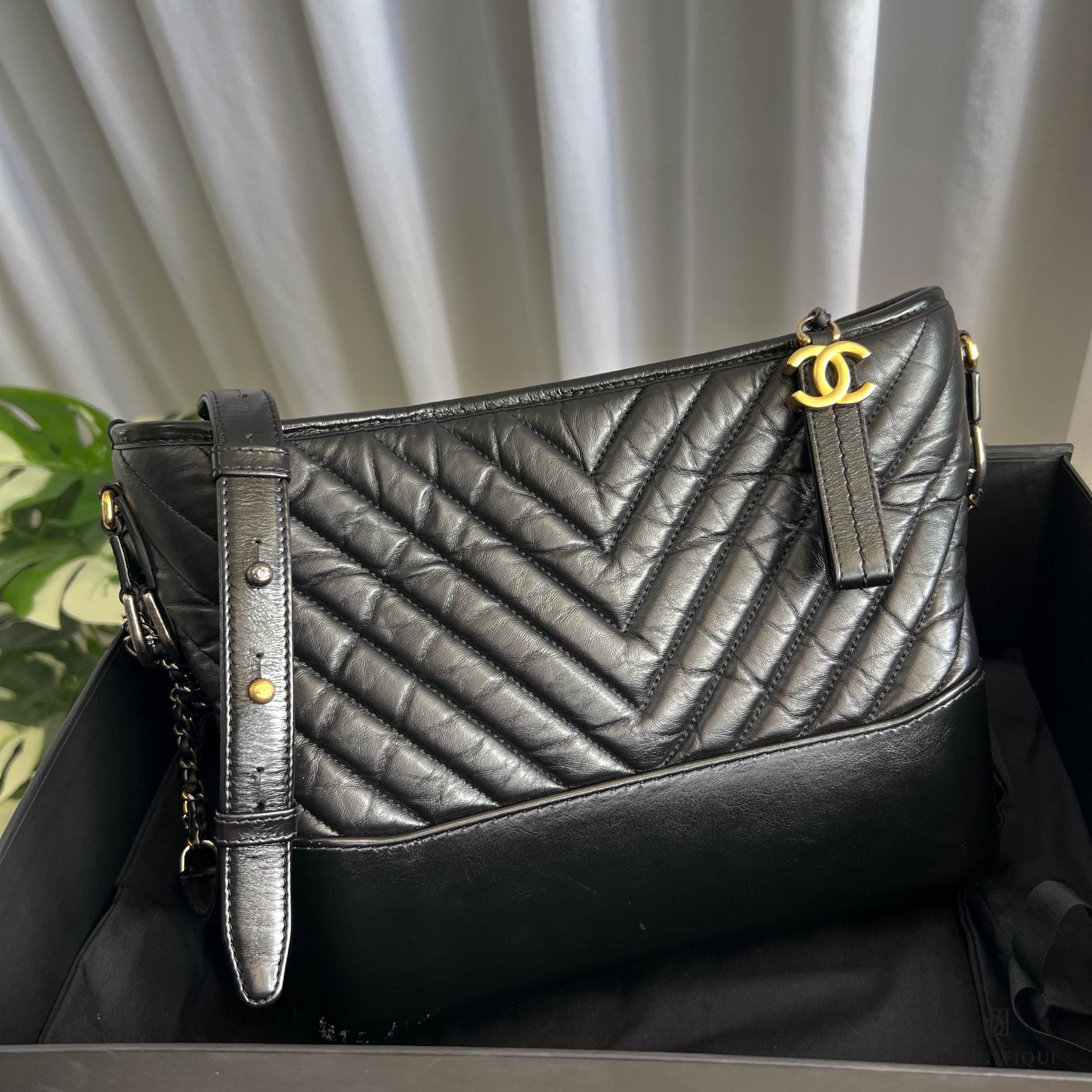 Chanel Gabrielle Chevron Bag