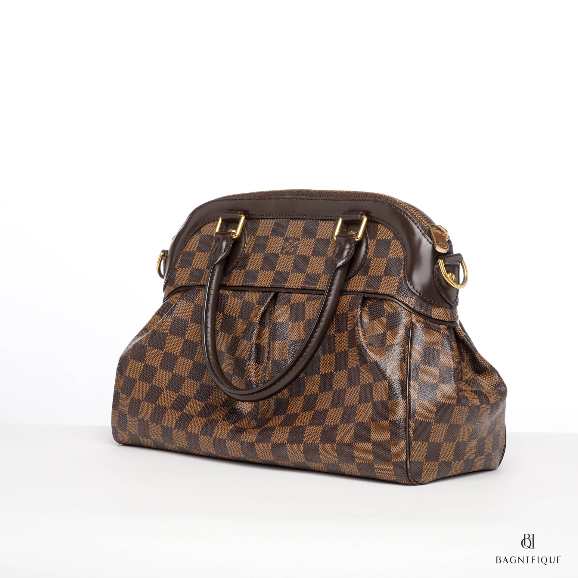 Louis Vuitton TREVI PM BROWN DAMIER CANVAS GHW - bagnifiquethailand