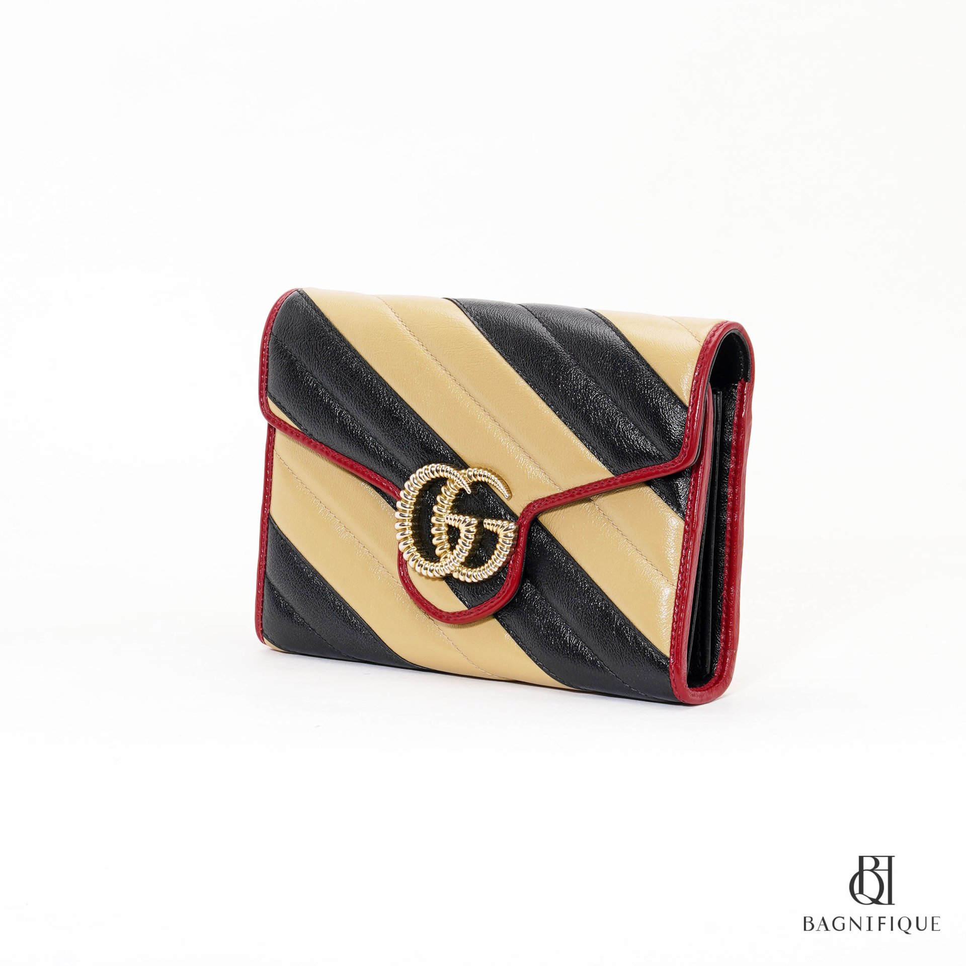 GUCCI MARMONT 22 RED CALF GHW - bagnifiquethailand