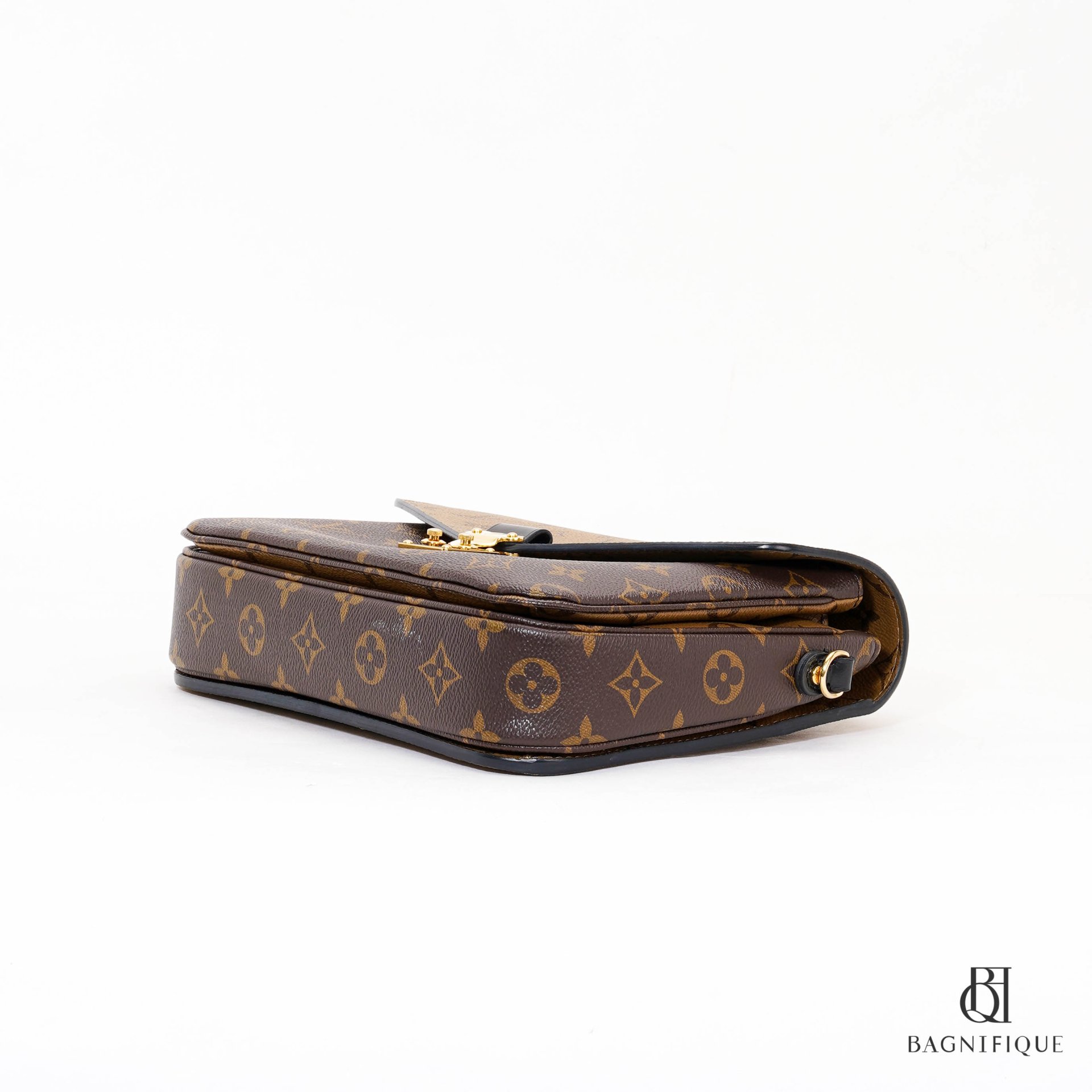 Louis Vuitton Pochette Metis Monogram Reverse Canvas GHW