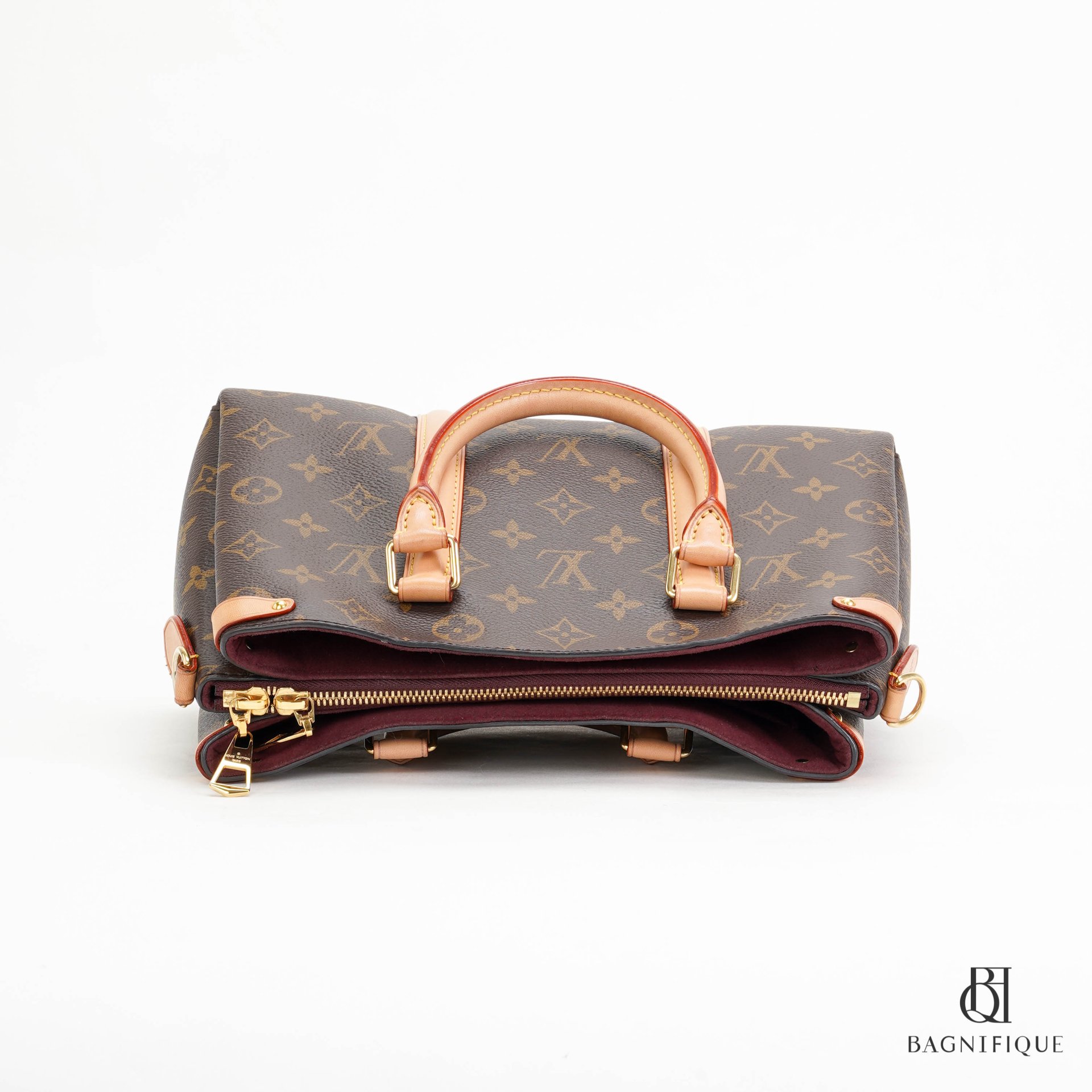 LOUIS VUITTON Monogram Soufflot BB Black 1227475