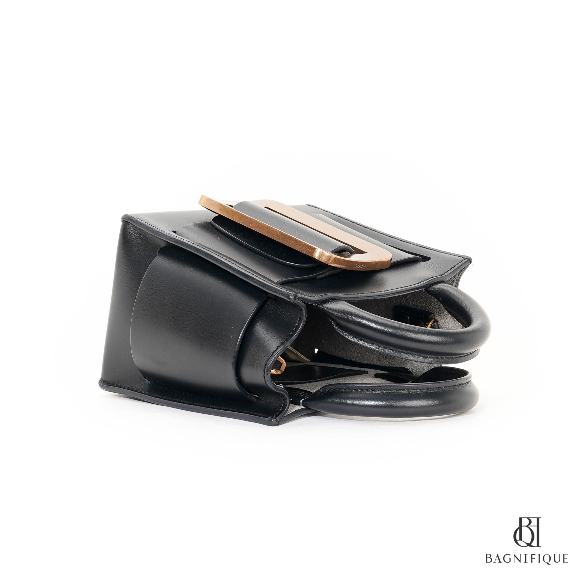 BOYY BOBBY 23 BLACK / BLACK BUCKLE - bagnifiquethailand