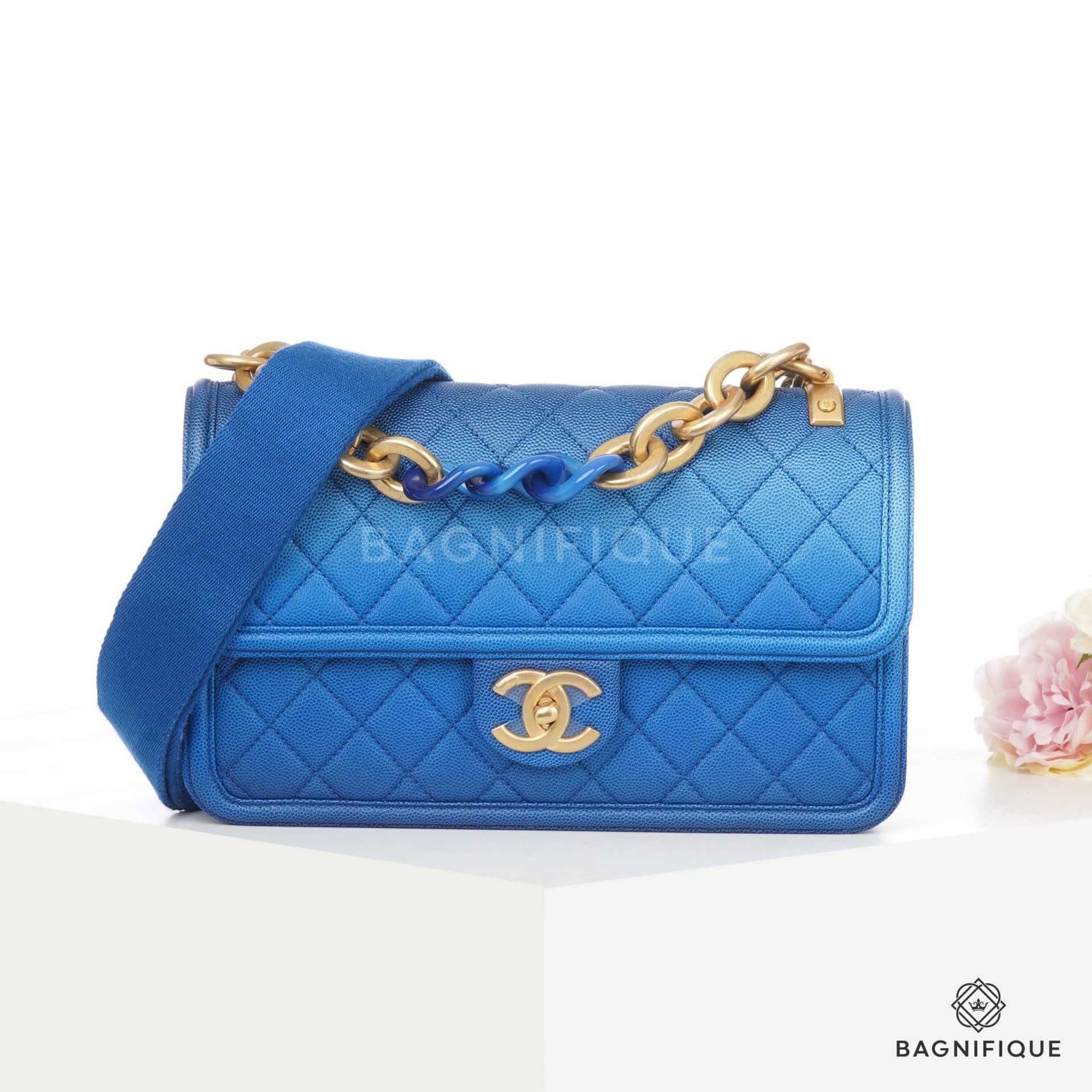 CHANEL ON THE SEA 10_ BLUE CAVIAR GHW
