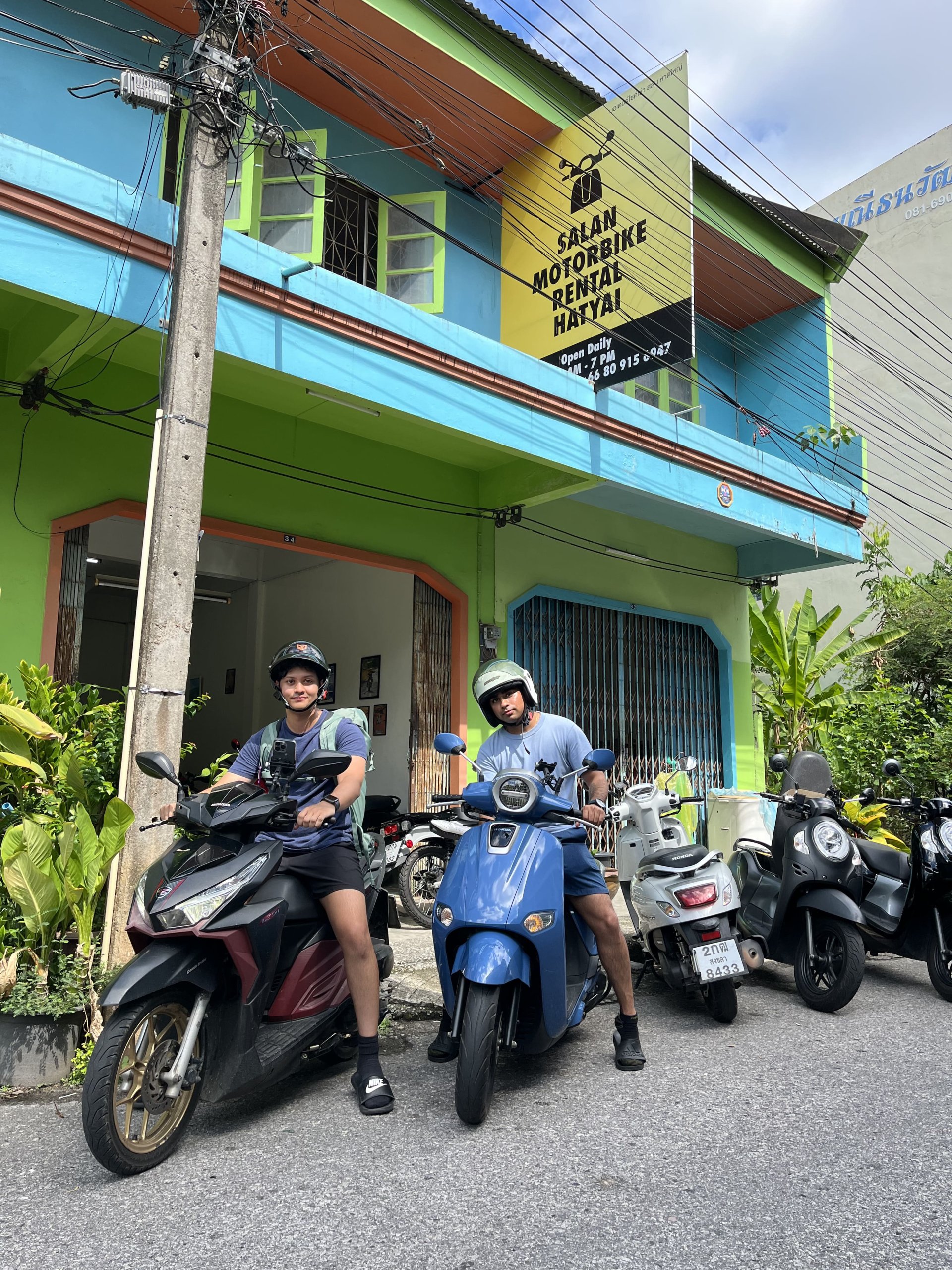motorbike rental hatyai