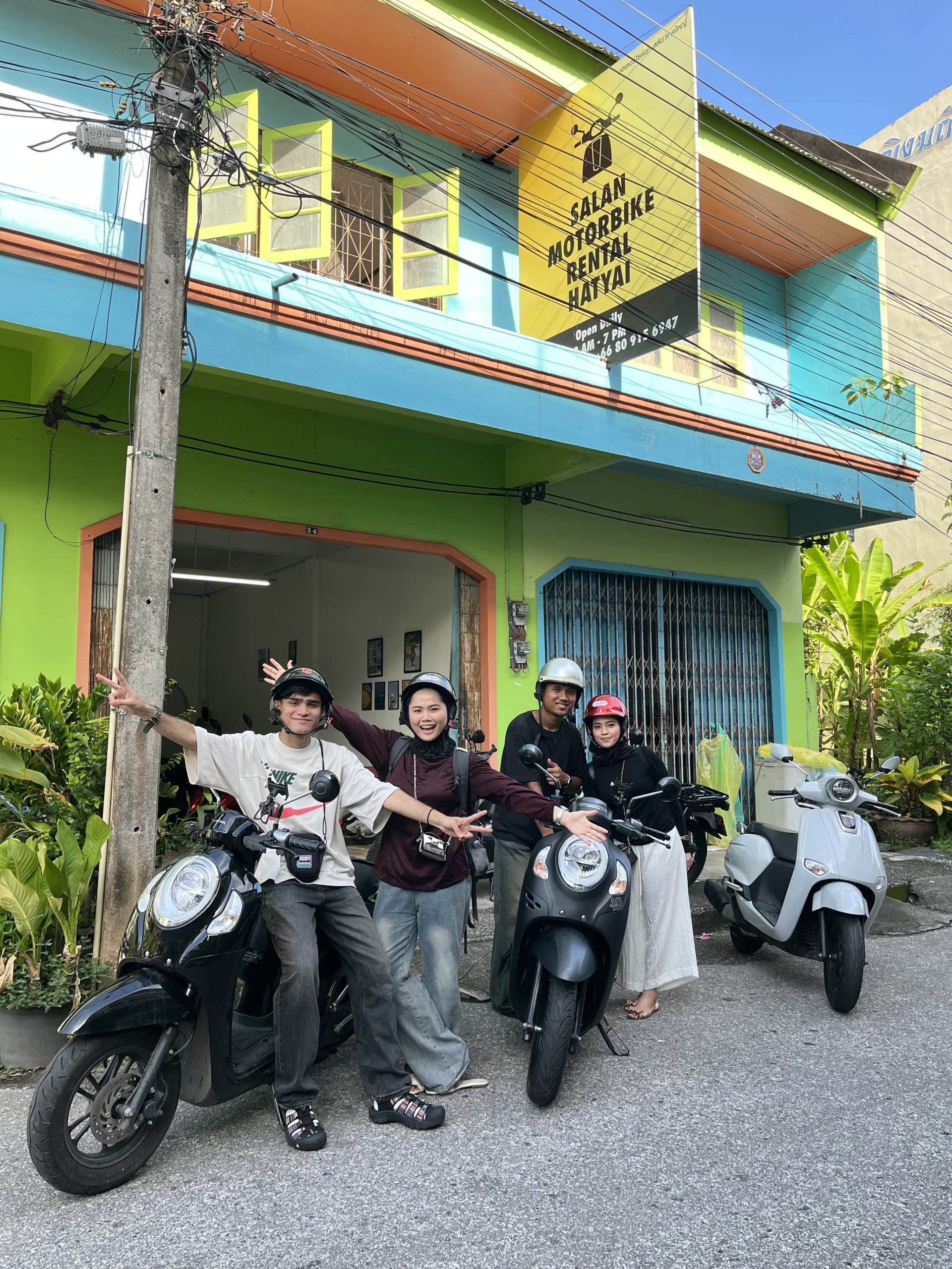 motorbike rental hatyai