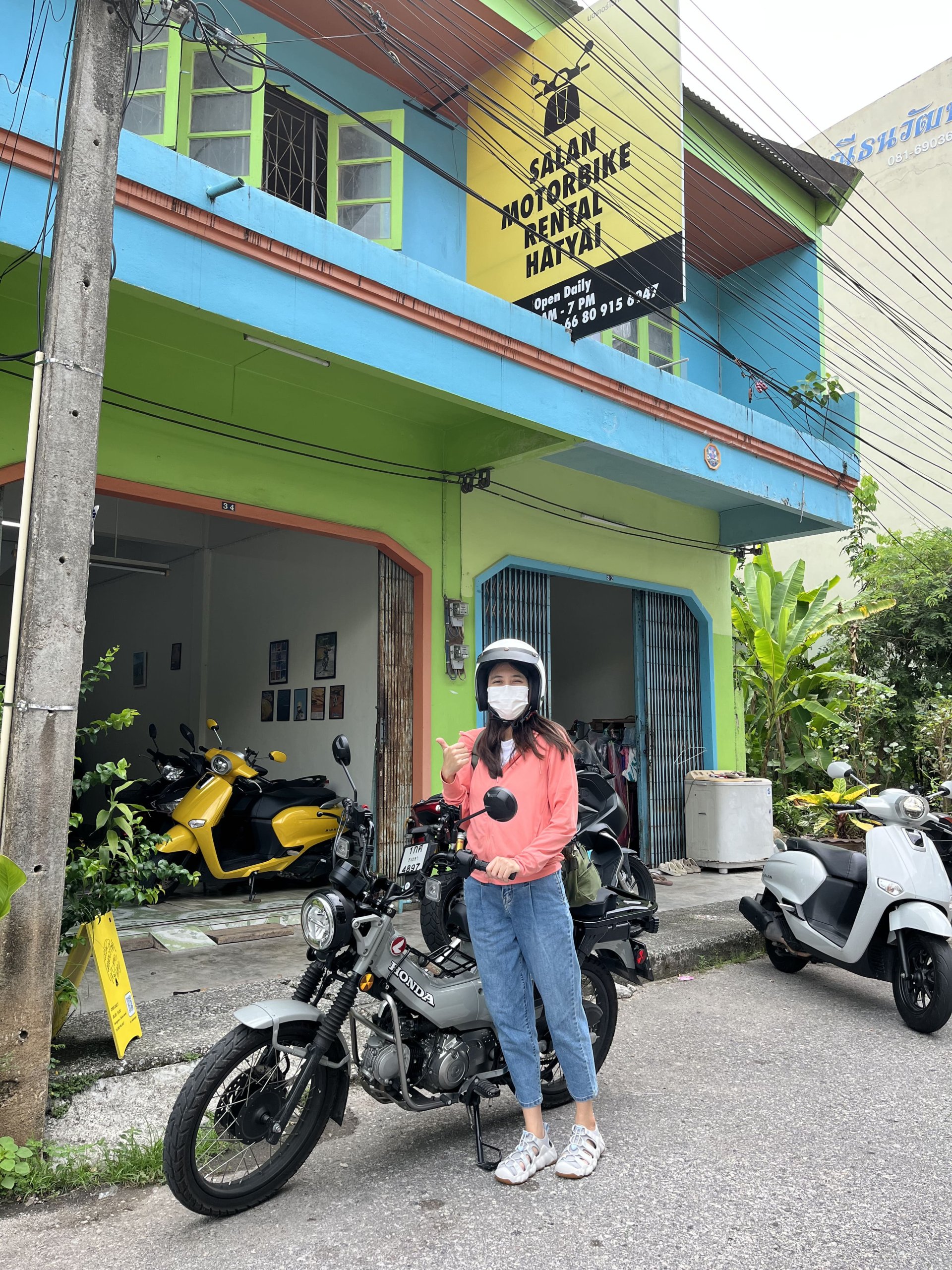 motorbike rental hatyai