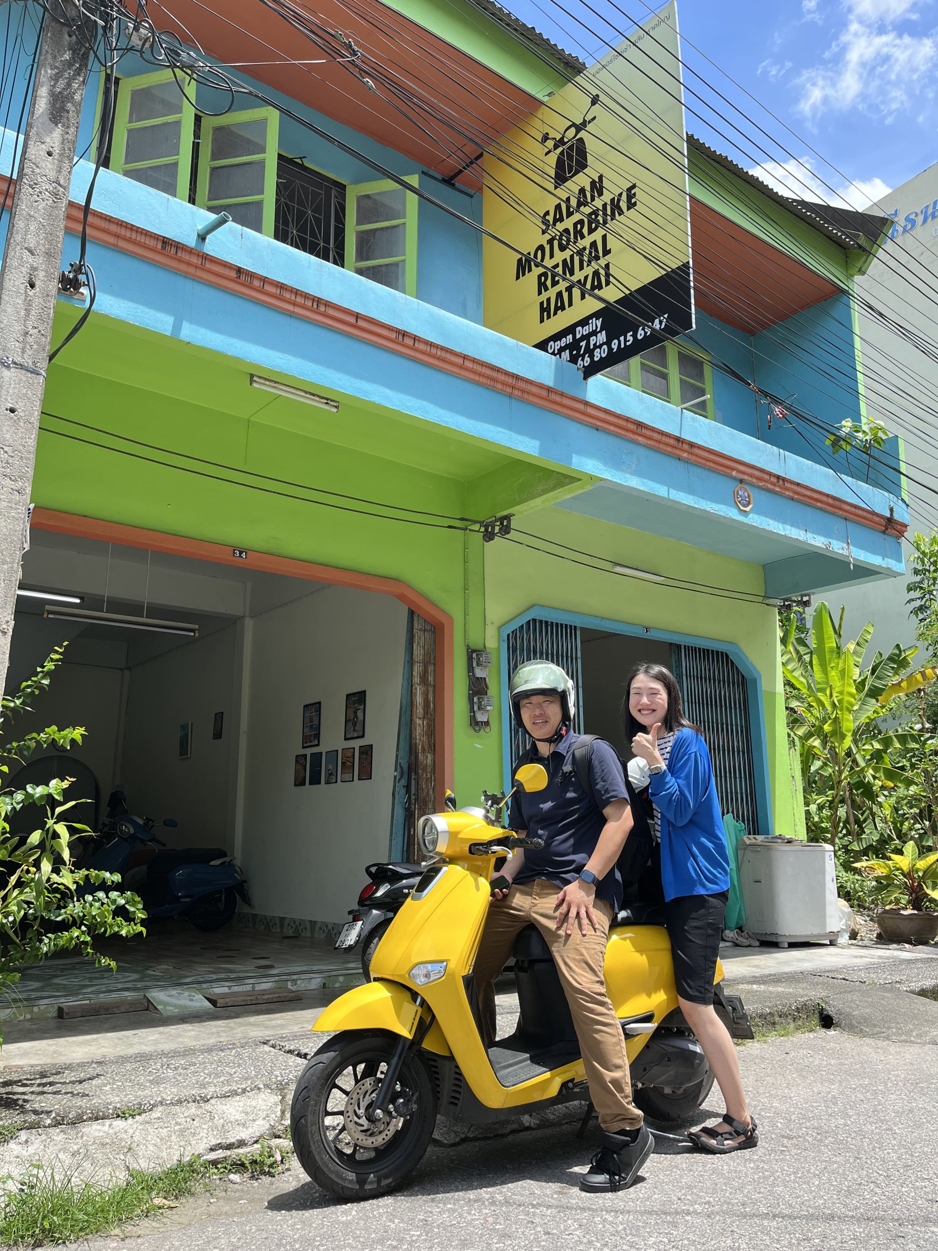 motorbike rental hatyai
