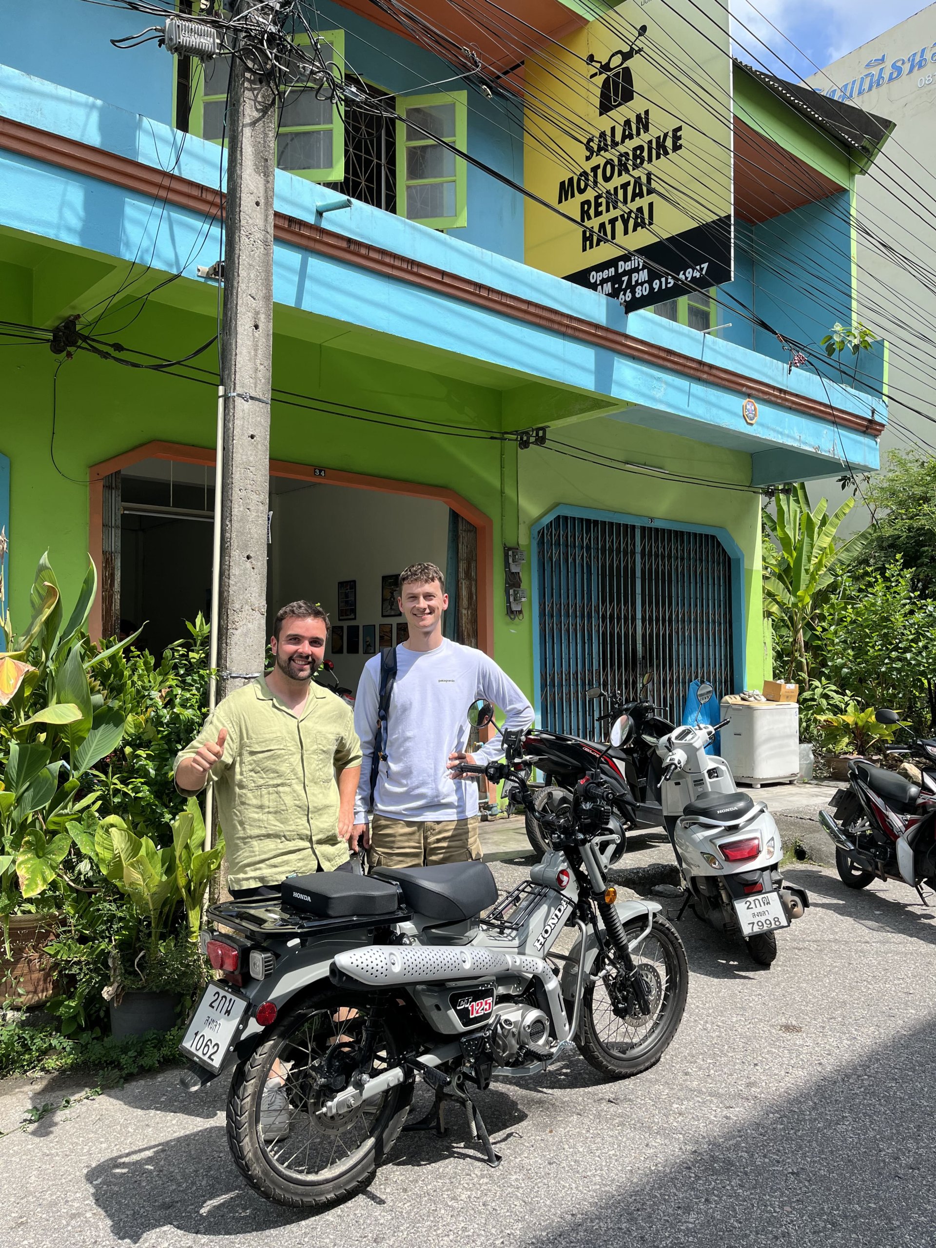 motorbike rental hatyai