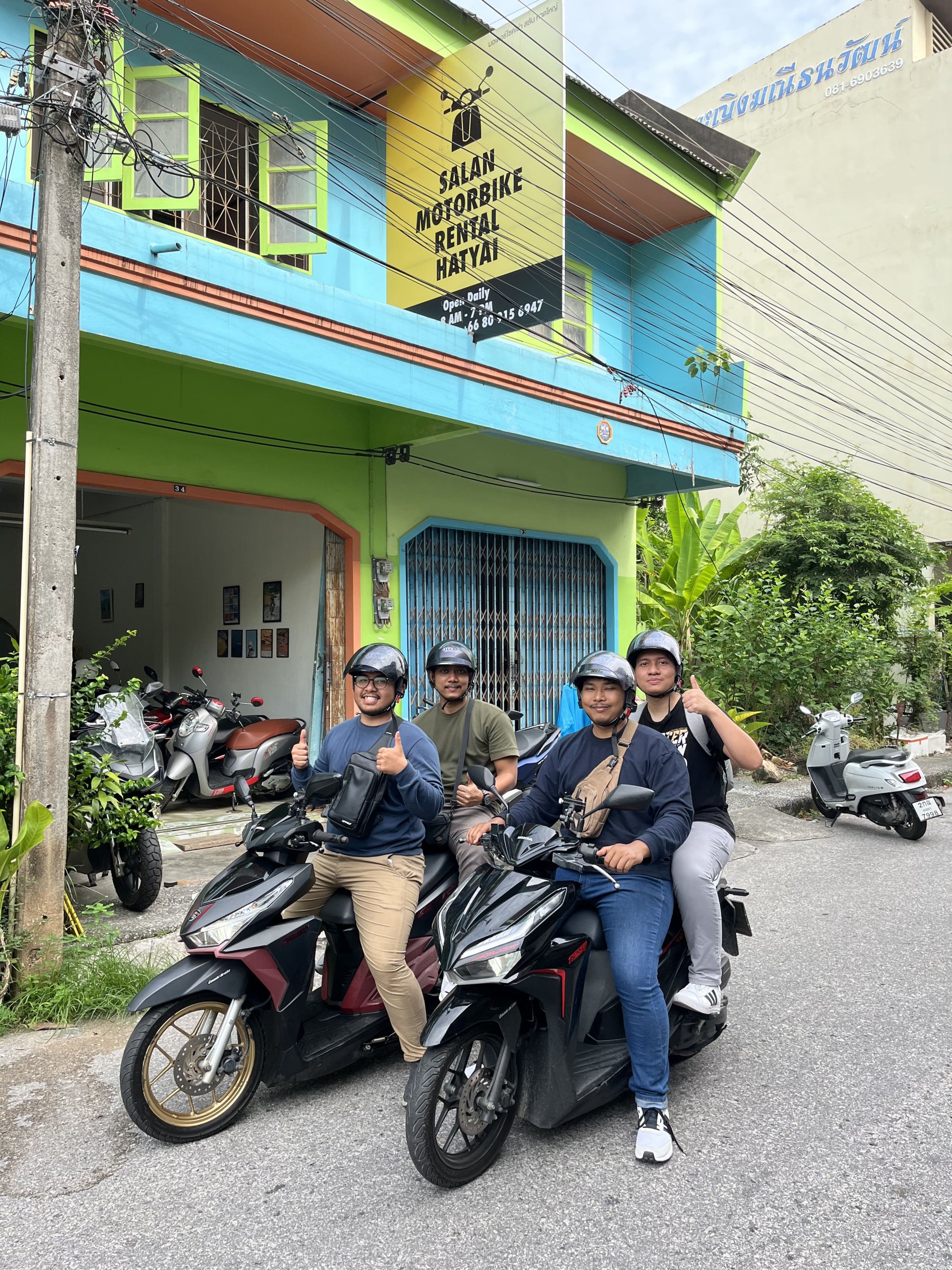 motorbike rental hatyai