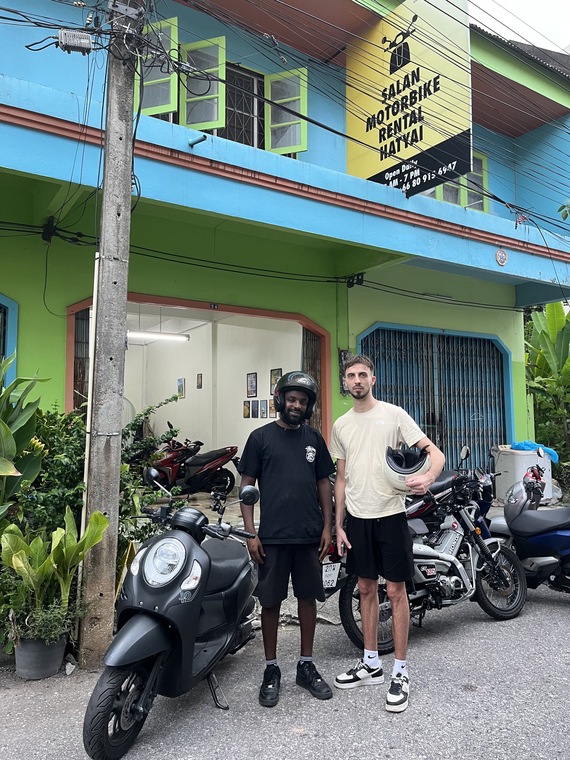 motorbike rental hatyai