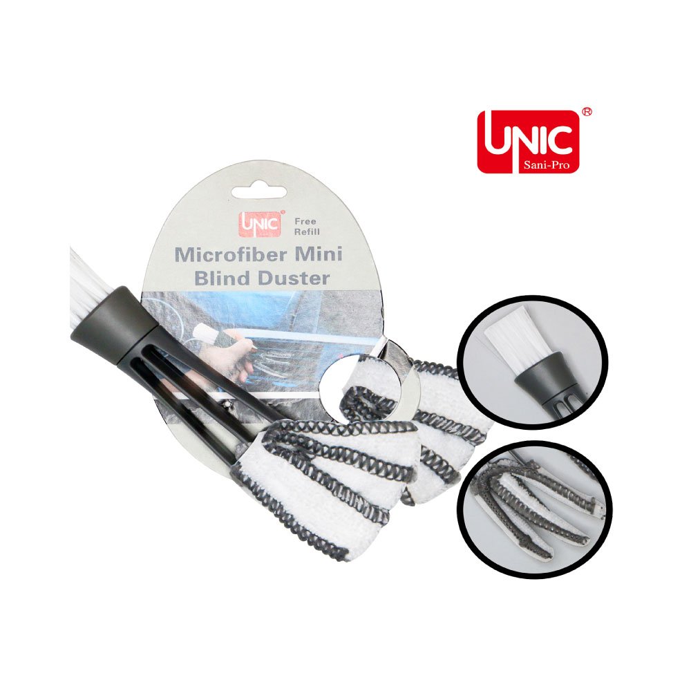 UNIC Microfiber Mini Blind Duster 3 x 16.5 cm.