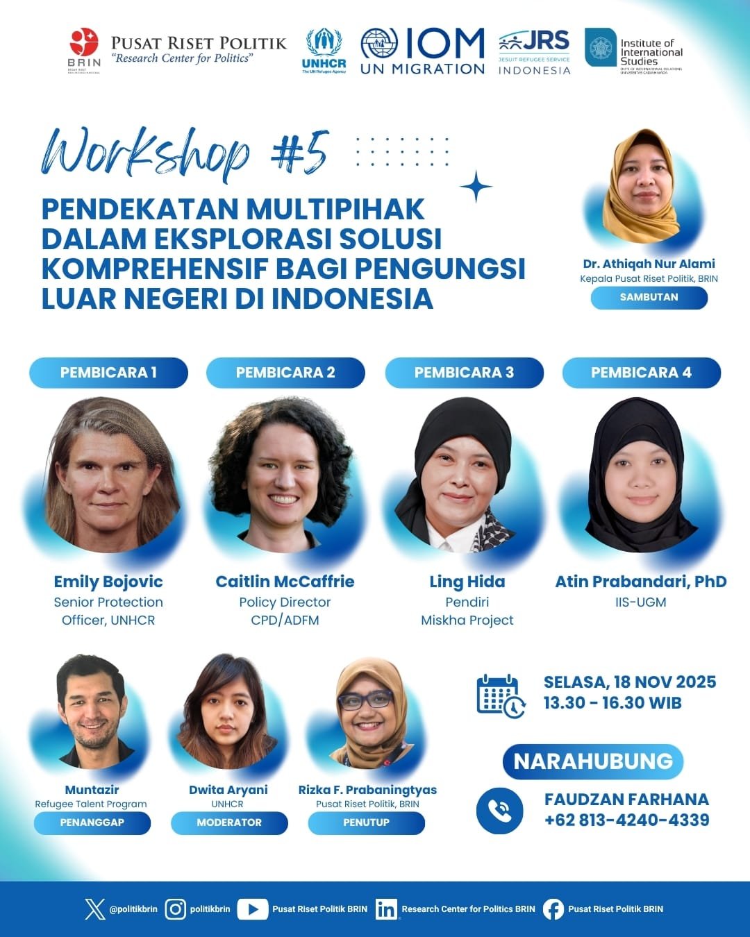 BRIN invites Mishka Project to collaborate in finding comprehensive solutions for refugees in Indonesia