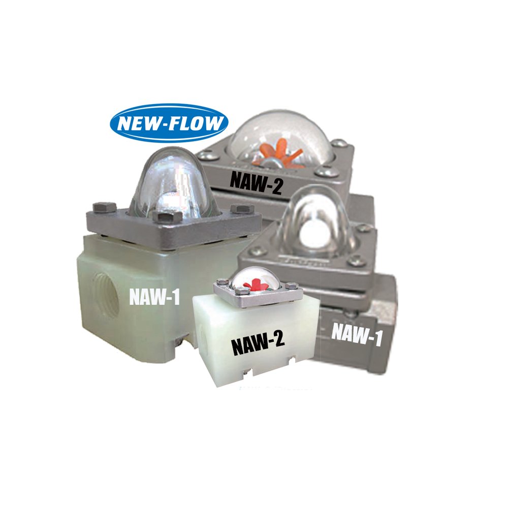 Spinner / Ball Sight Flow Indicators