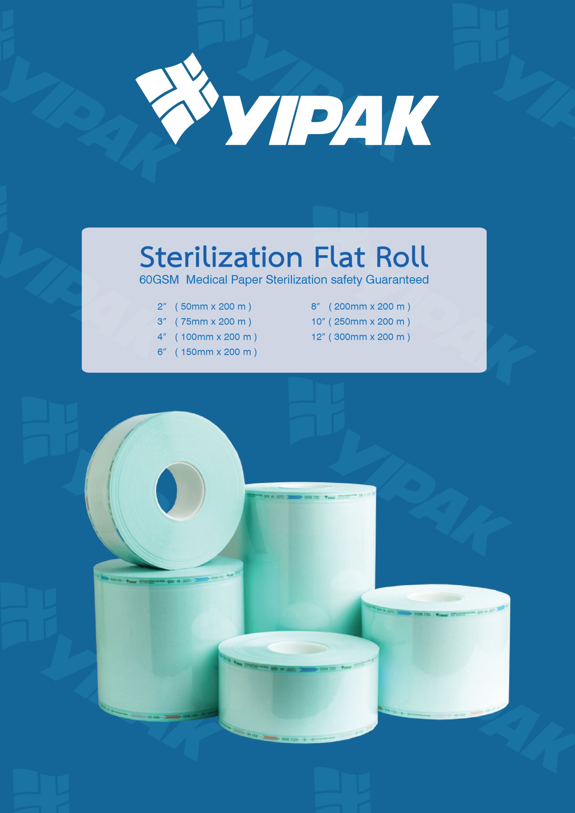 Flatter Rool Sterilization Flat Roll - nuvodentthai.com