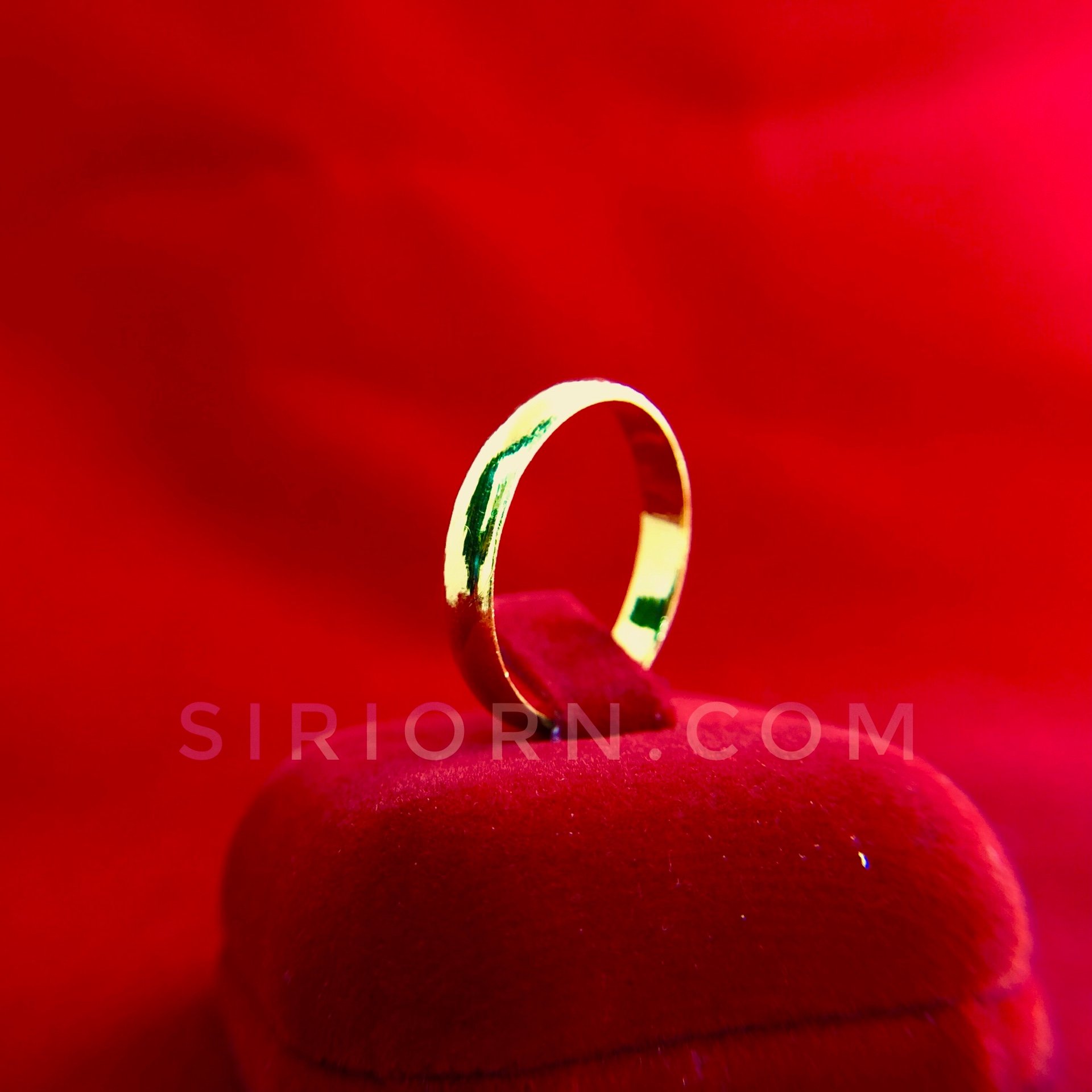 แหวนทองคำแท้ 96.5% ลายปอกมีดตัน