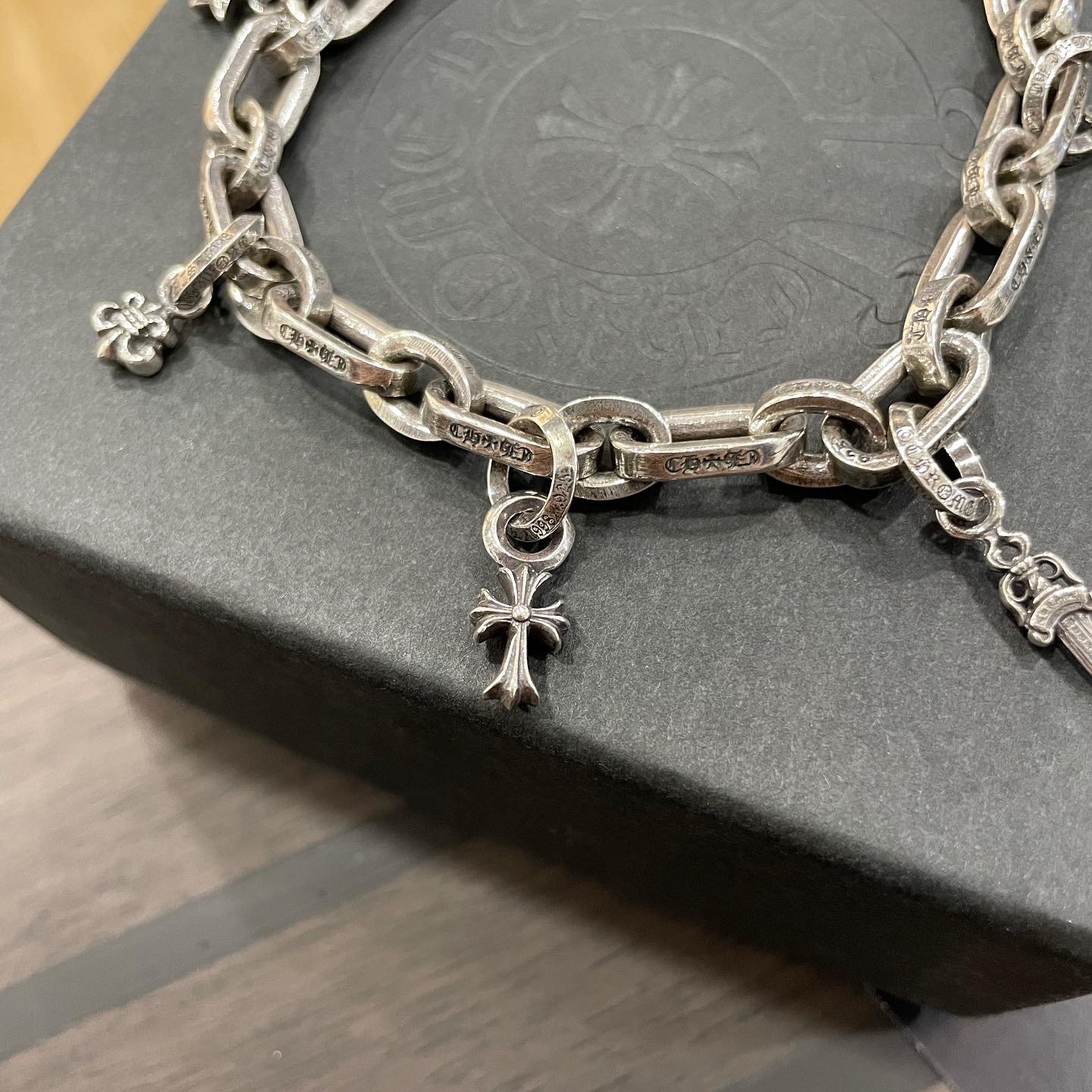 Chrome Hearts Paper Chain Bracelet