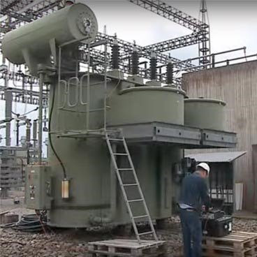 Test Rig Transformer TRANSFORMER TESTING - megger